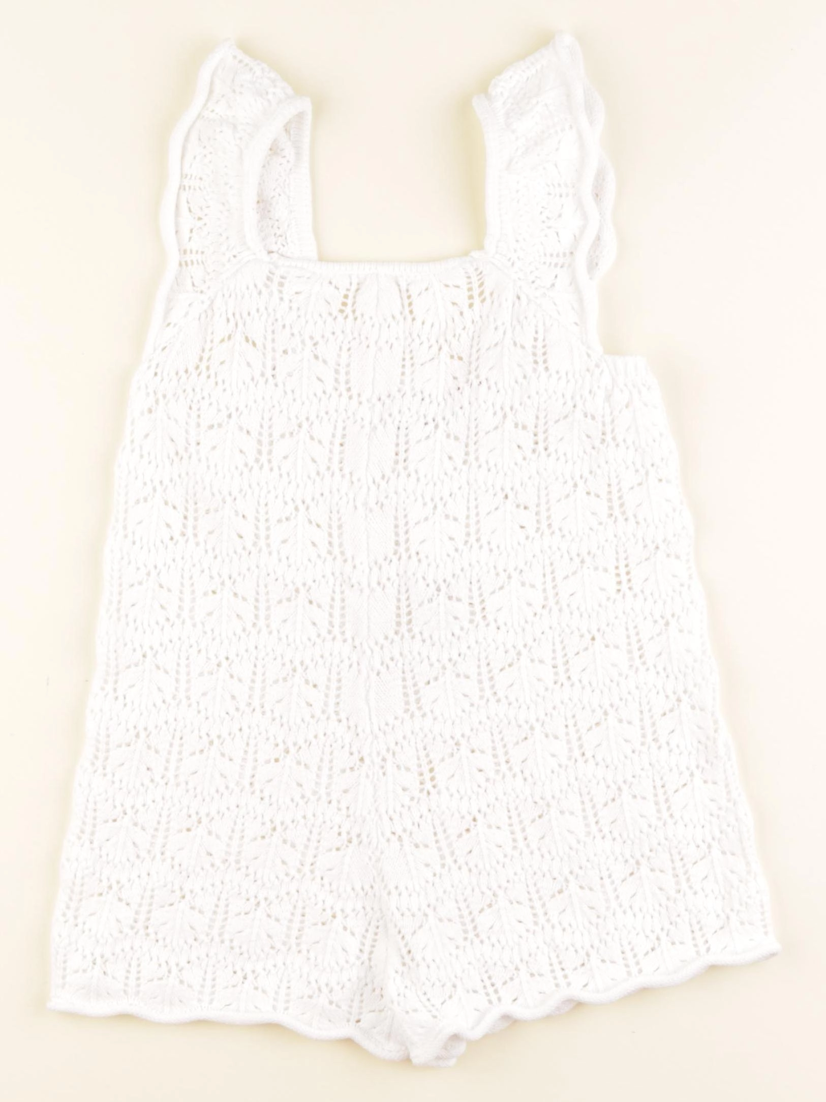 Zara - combinaison blanc - 3/4 ans