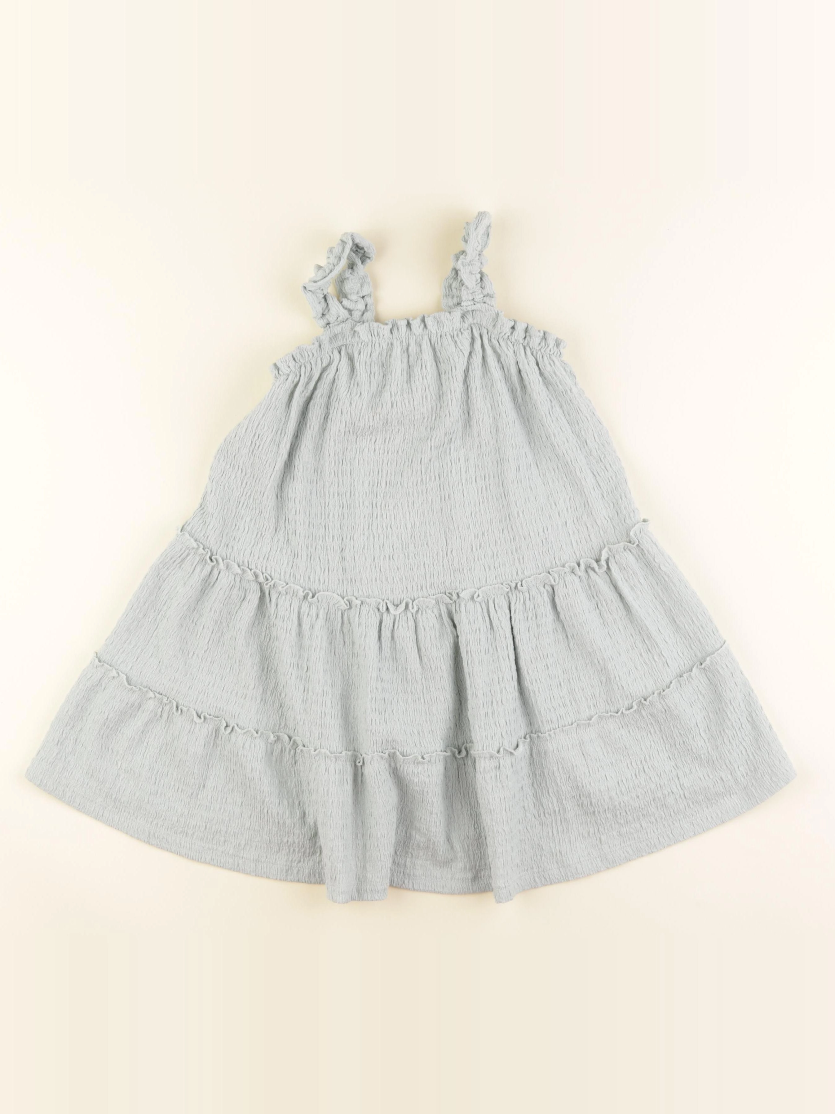 Zara - robe vert - 3/4 ans