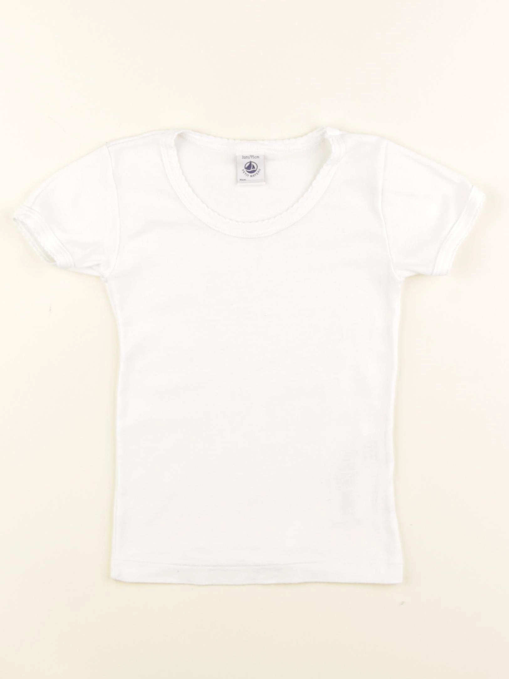 Petit Bateau - maillot de corps blanc - 3 ans