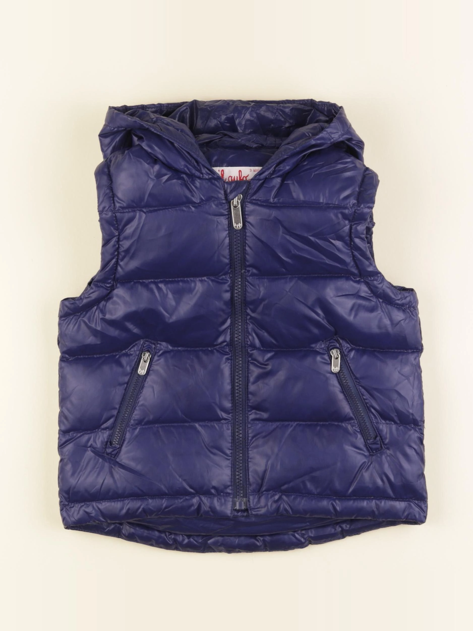 Il Gufo - doudoune bleu - 3 ans