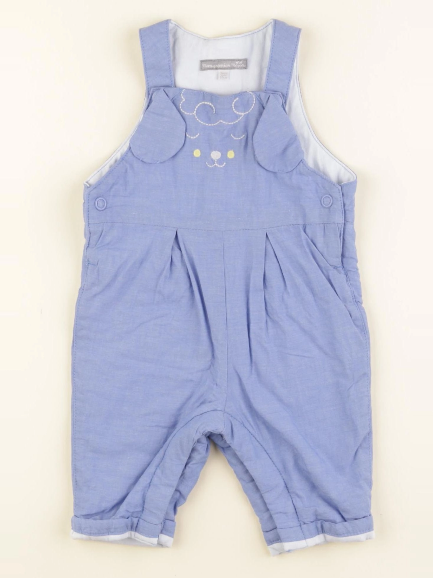 Sergent Major - salopette bleu - 3 mois