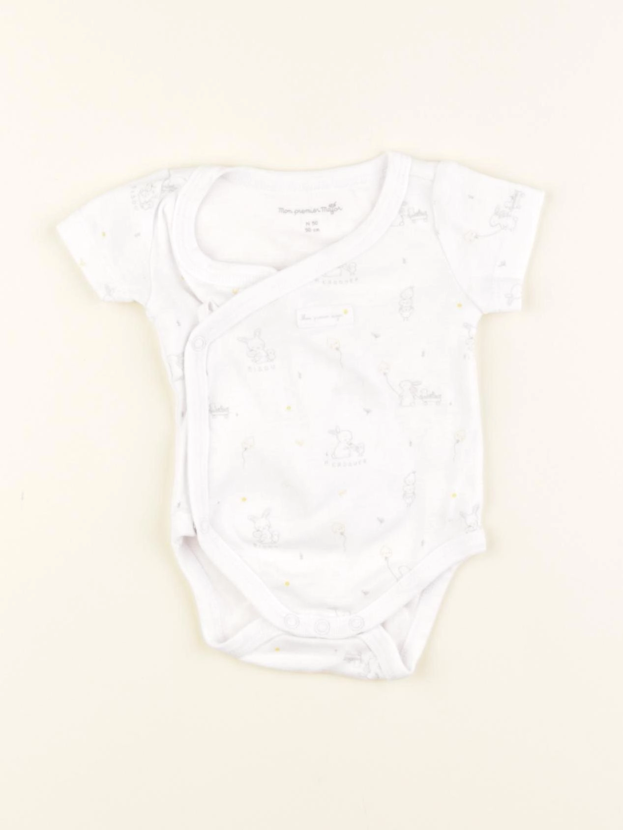 Sergent Major - body blanc - 0 mois