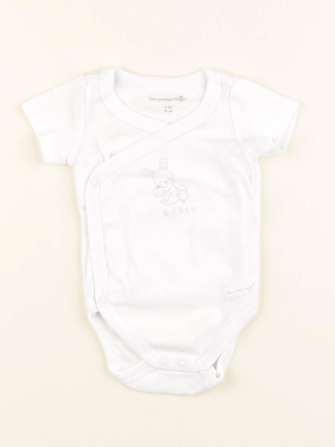 Sergent Major - body blanc - 0 mois