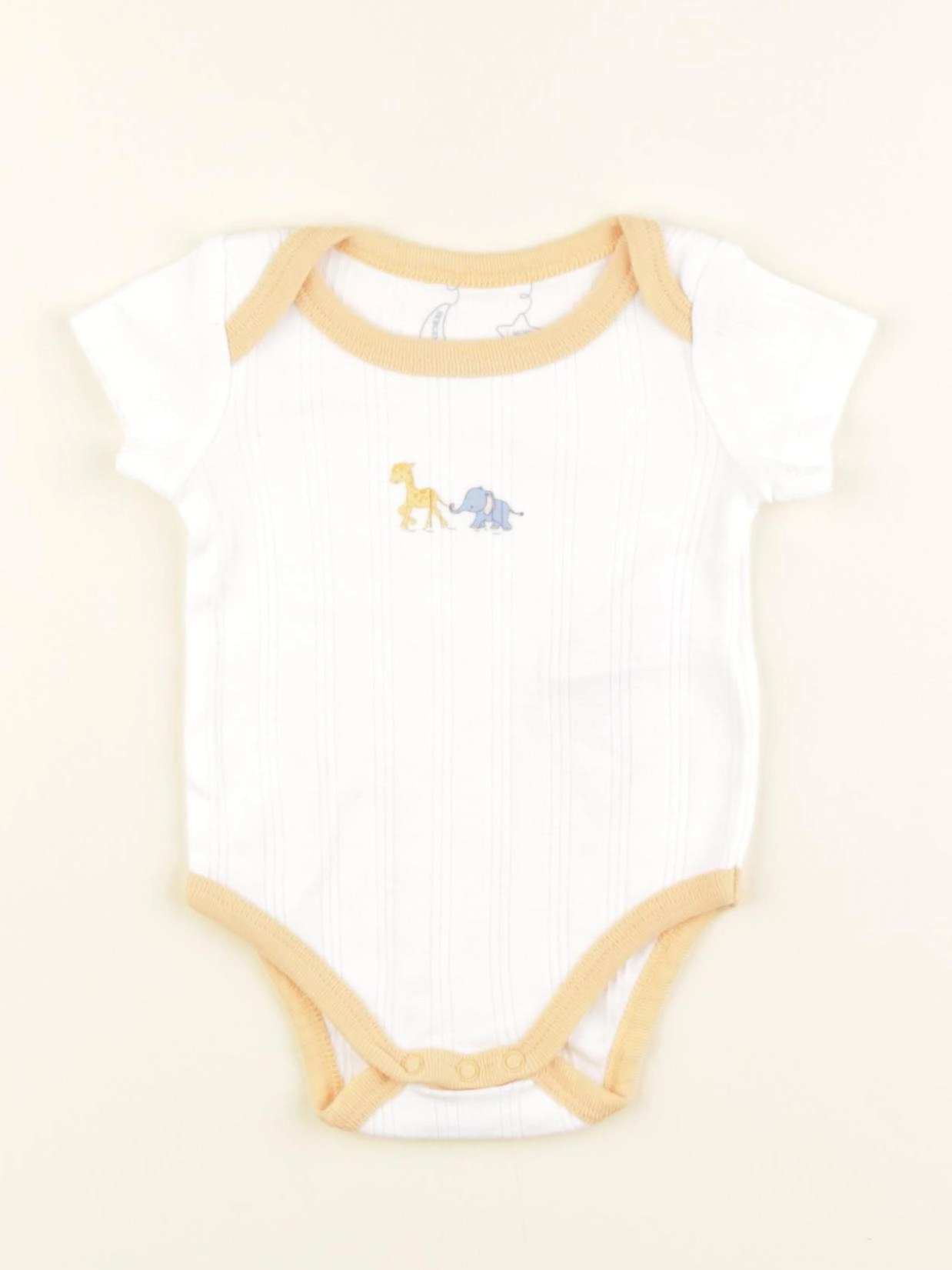 Sergent Major - body blanc - 1 mois