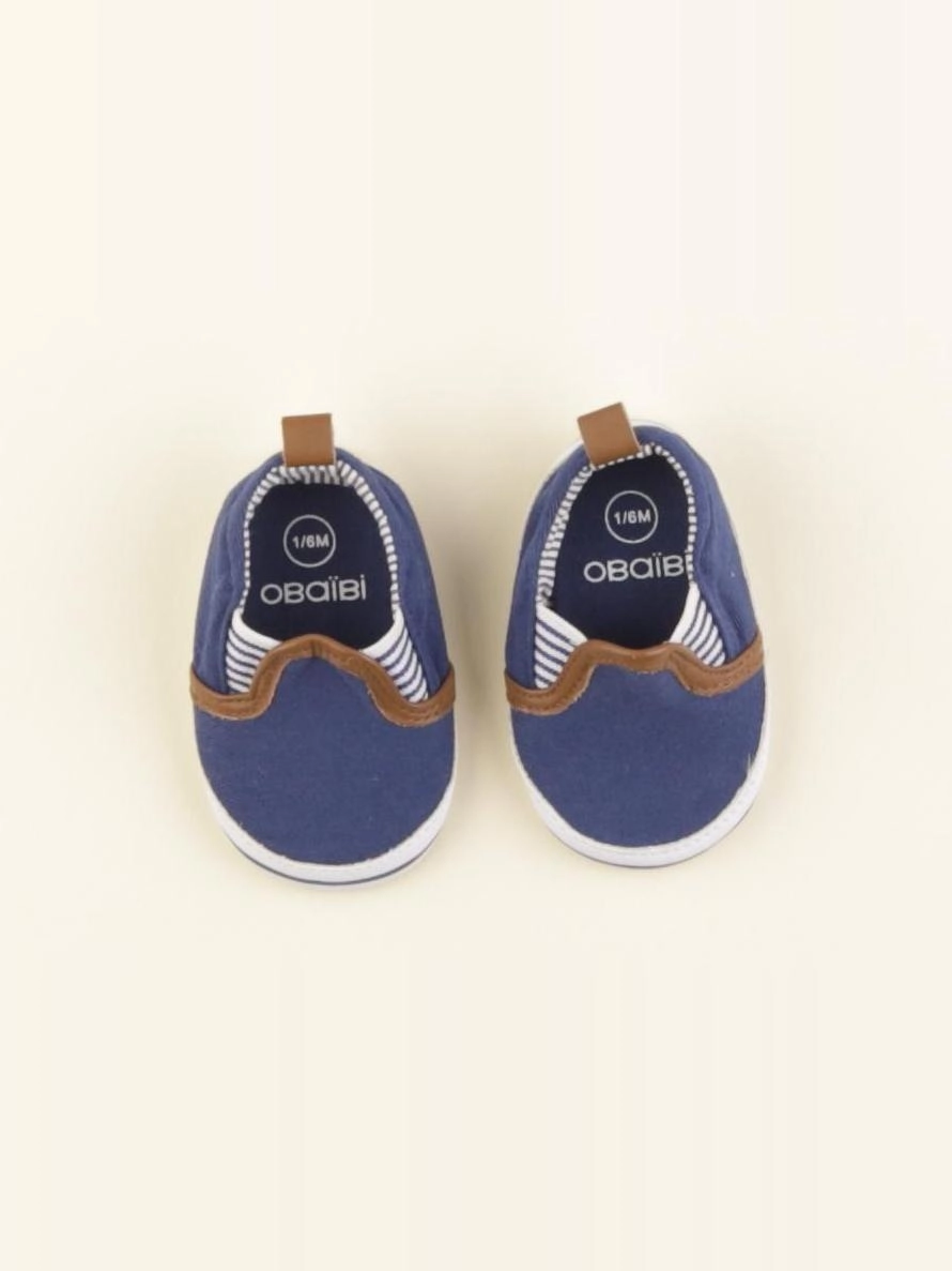 Obaïbi - chaussons bleu - pointure 16/17