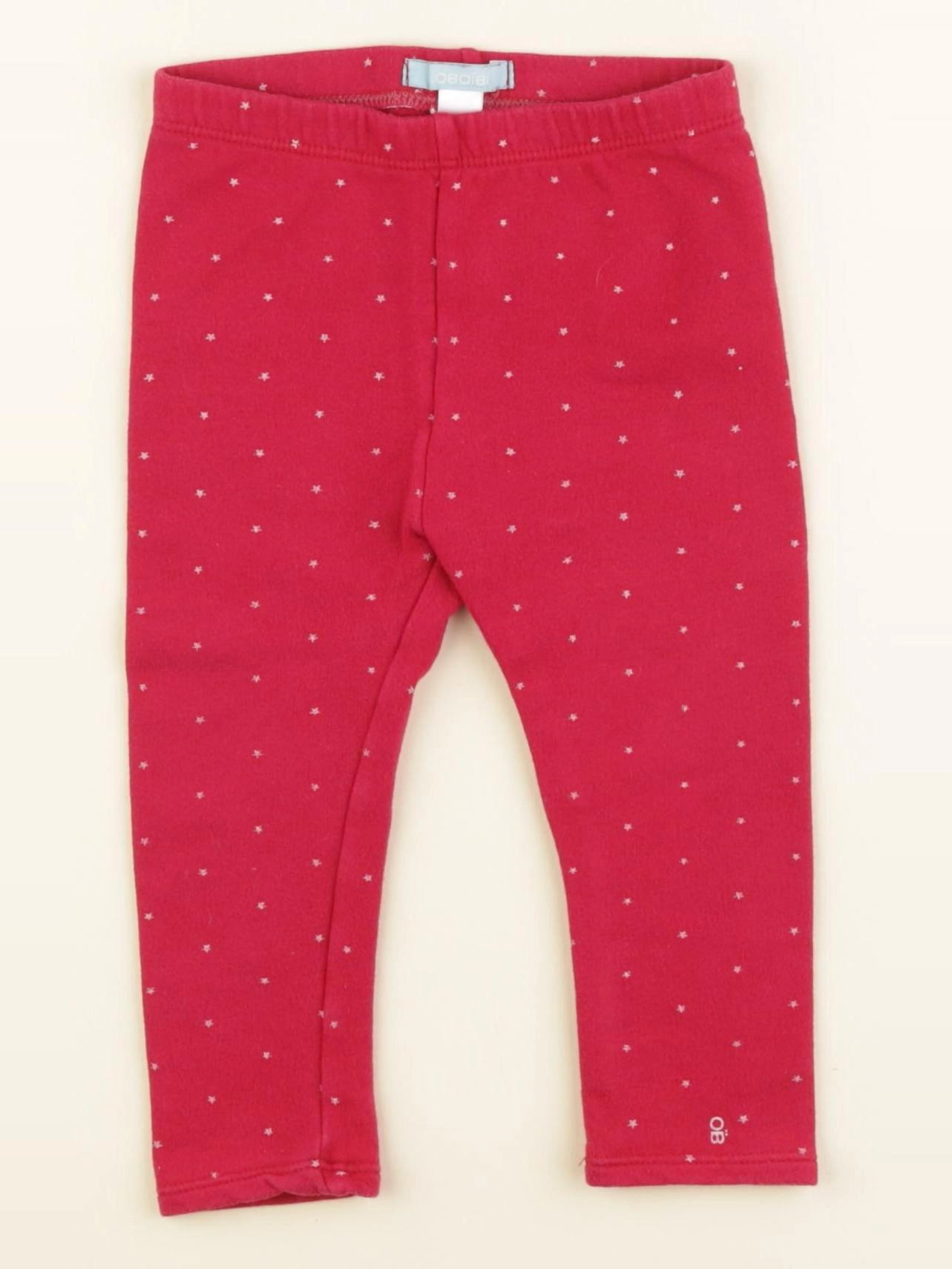 Obaïbi - legging rose - 18 mois