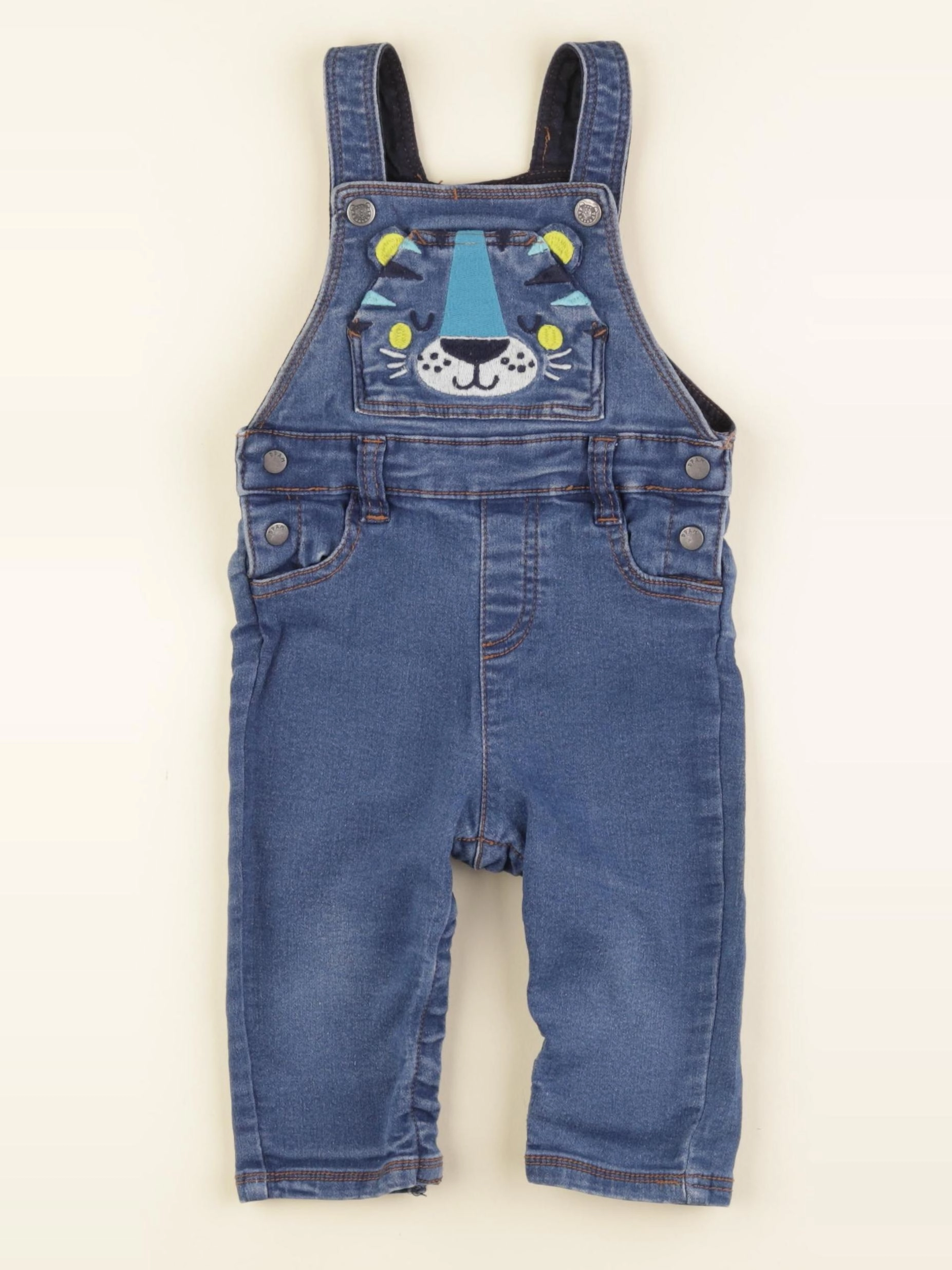 DPAM - salopette bleu - 12 mois