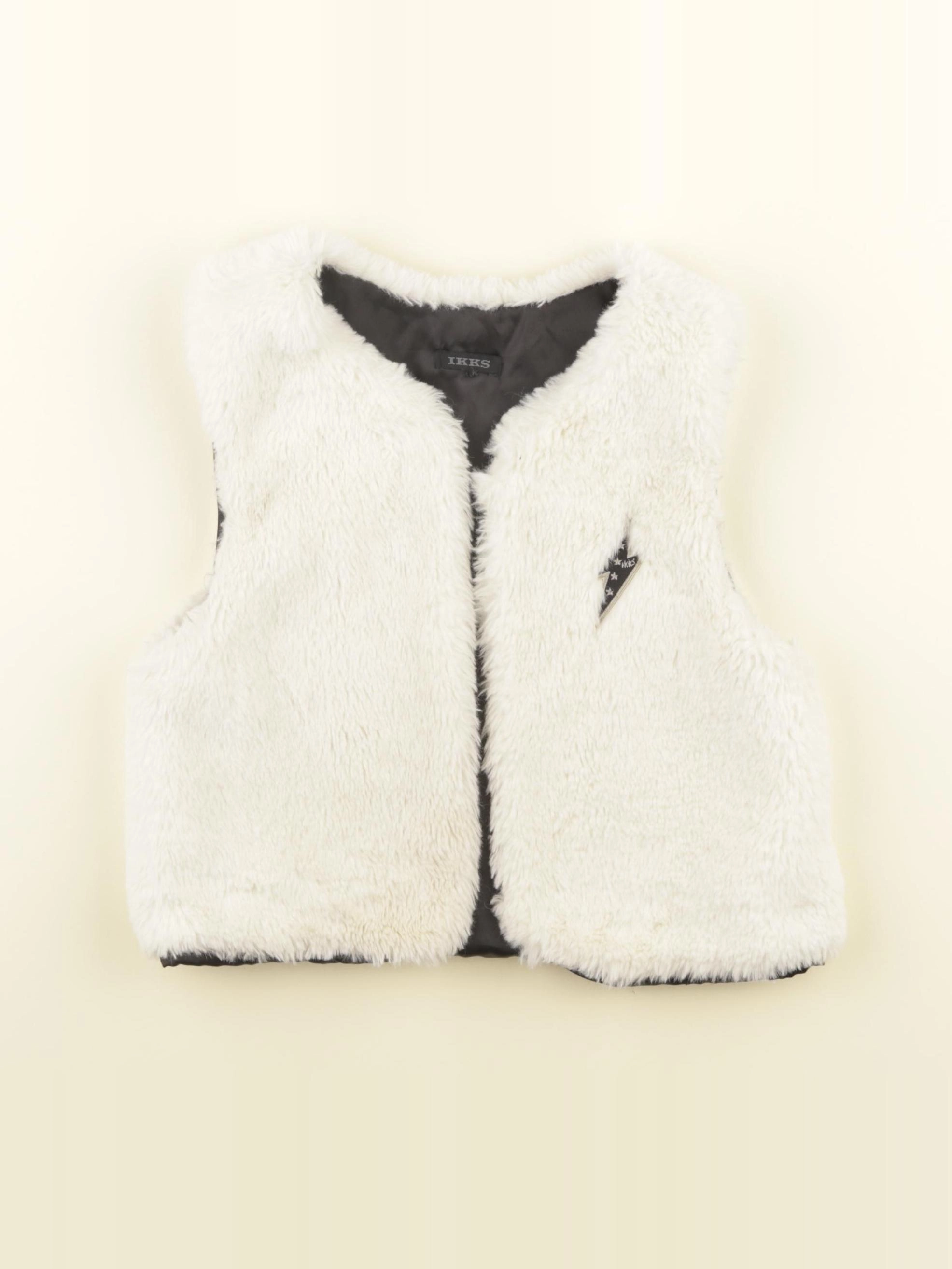 IKKS - gilet beige - 8 ans