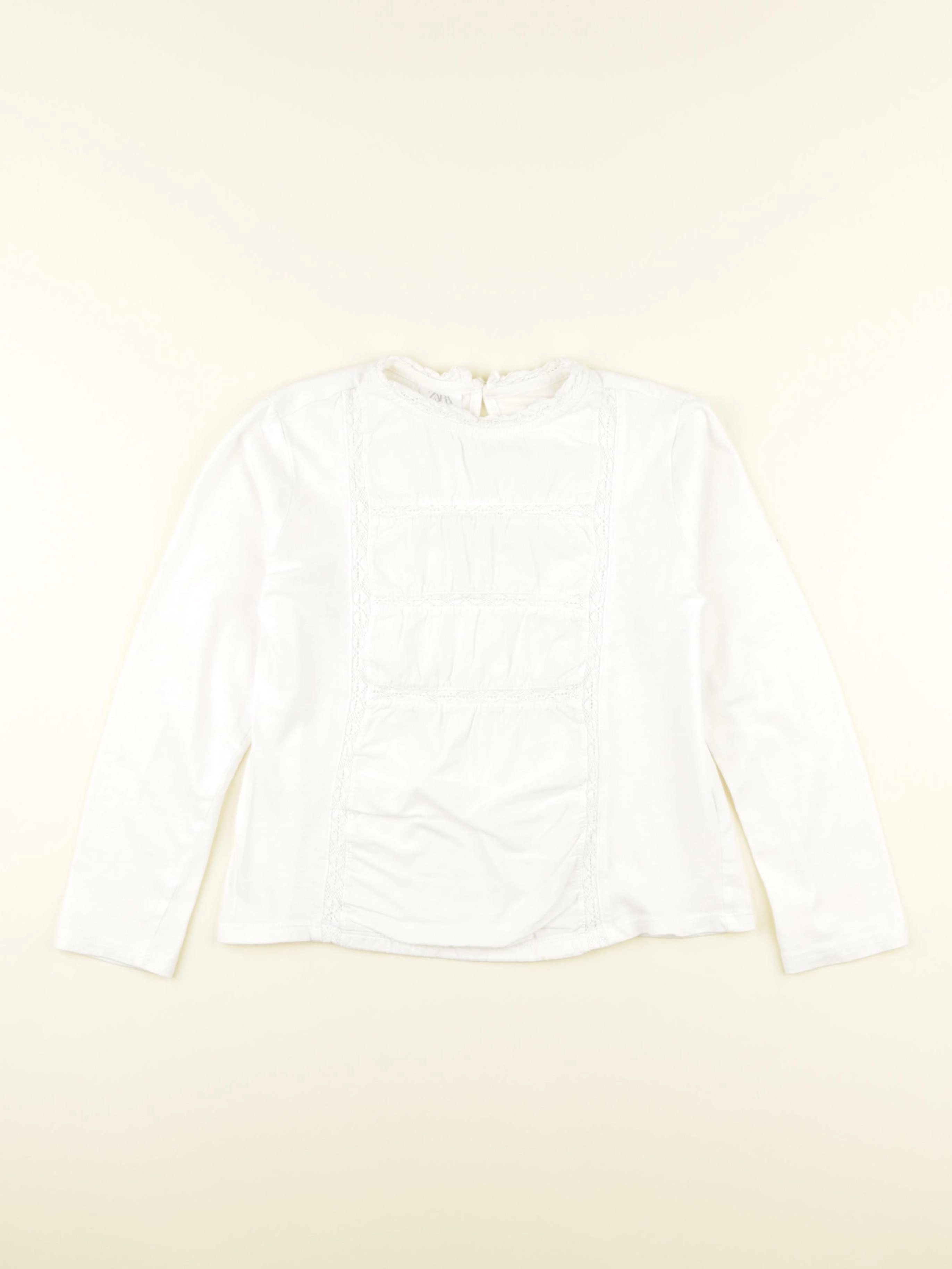 Zara - tee-shirt blanc - 9 ans