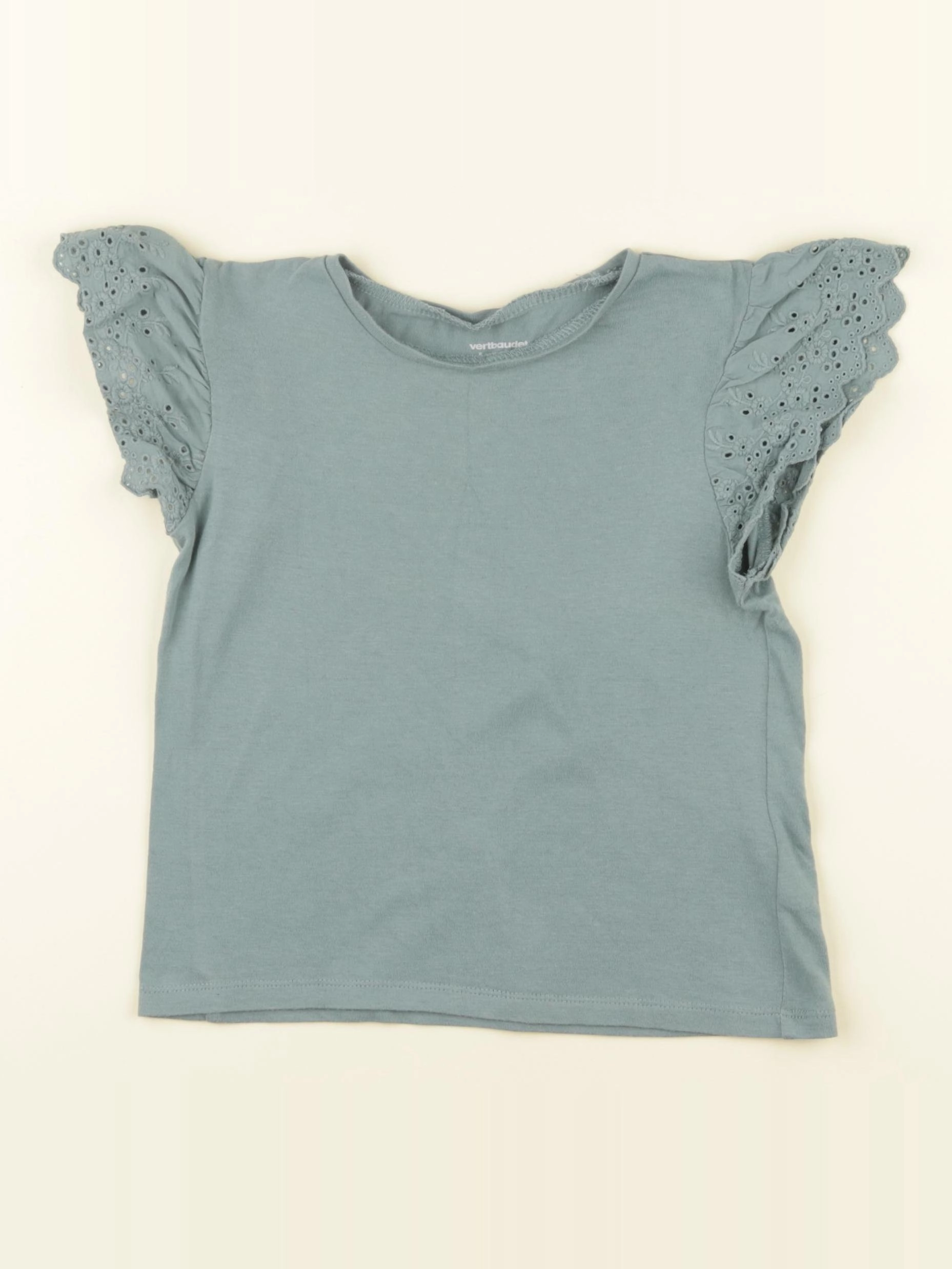 Vertbaudet - tee-shirt vert - 5 ans