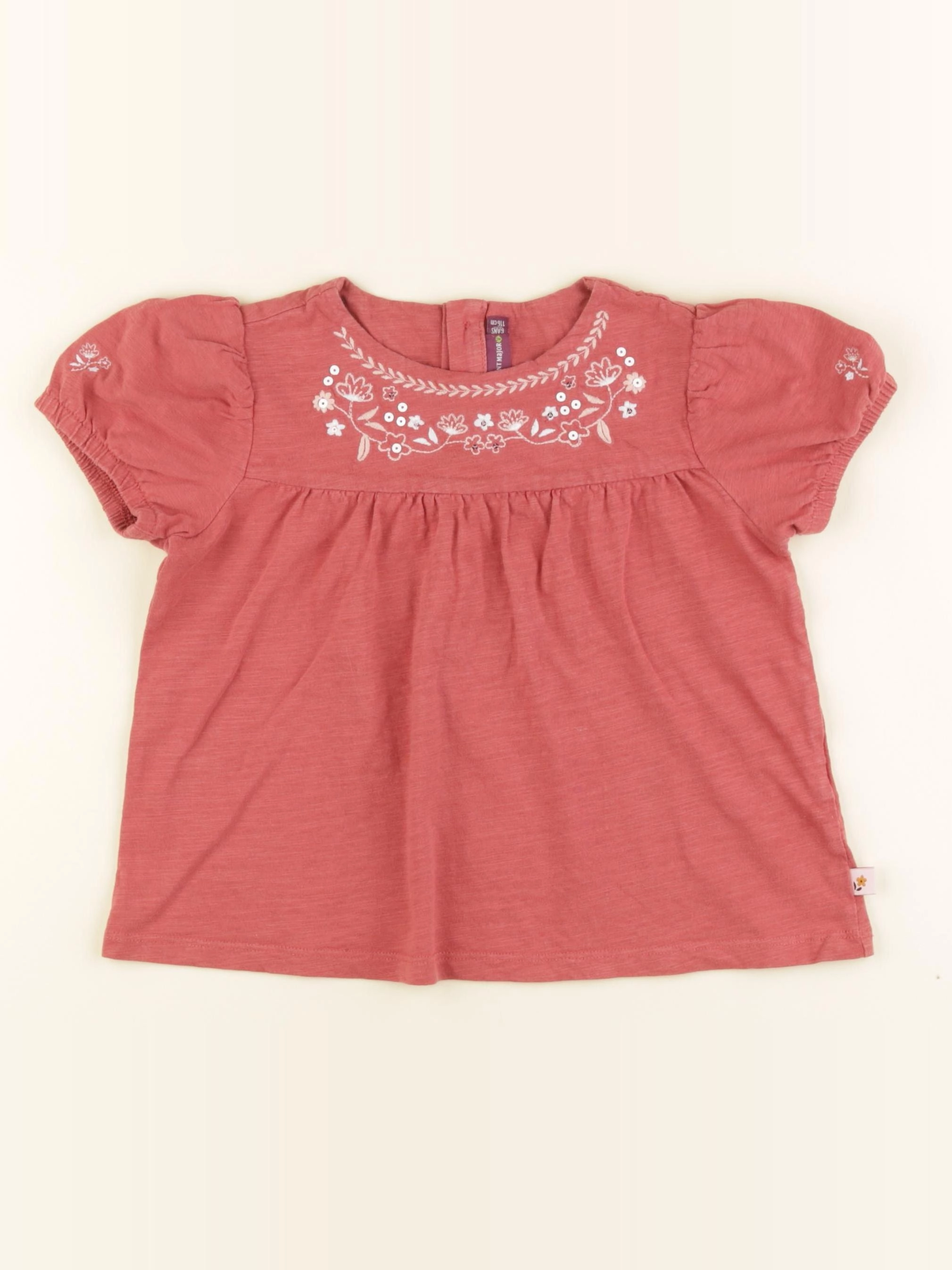 Sergent Major - tee-shirt rouge - 6 ans