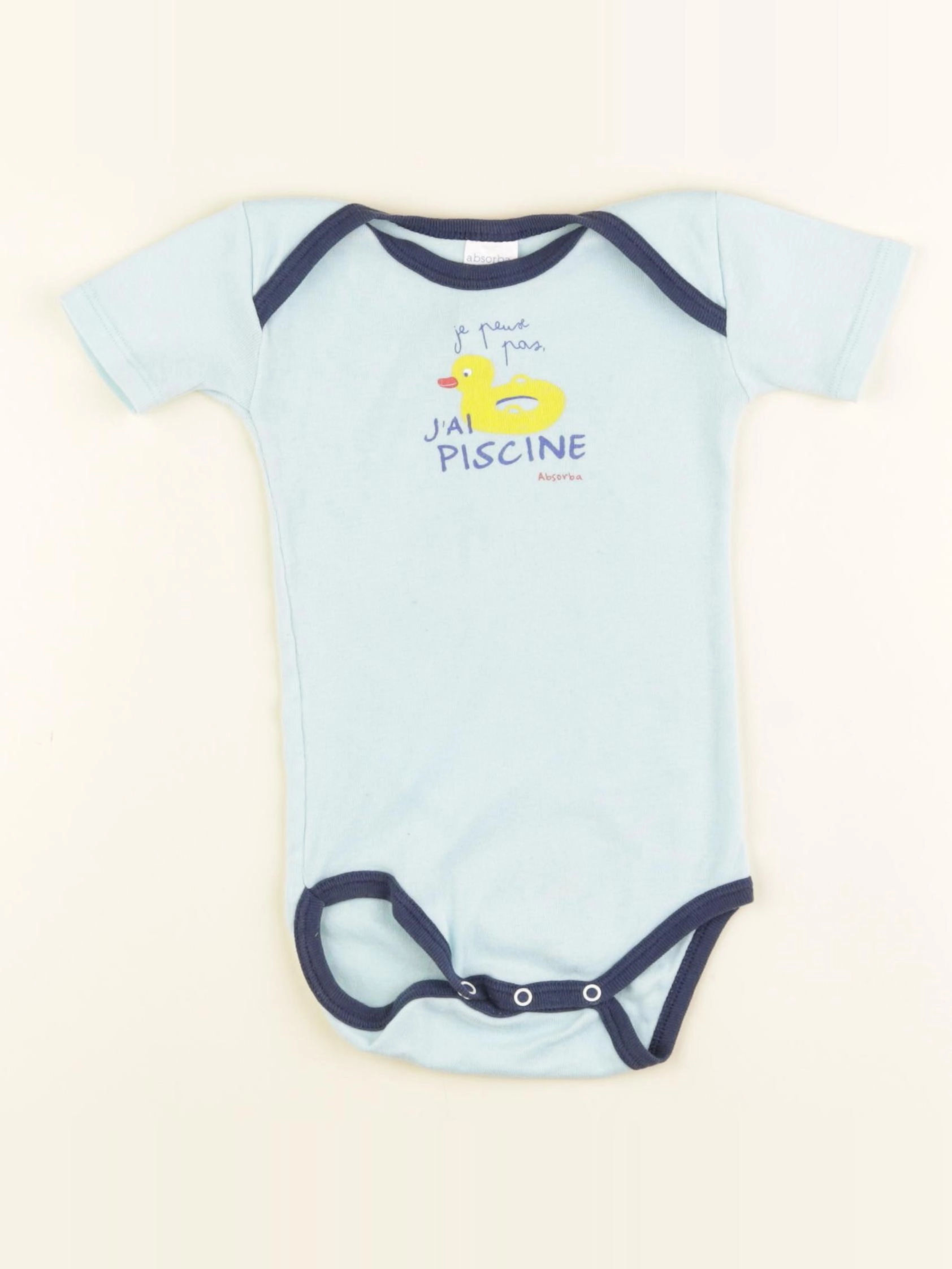 Absorba - body bleu - 12 mois