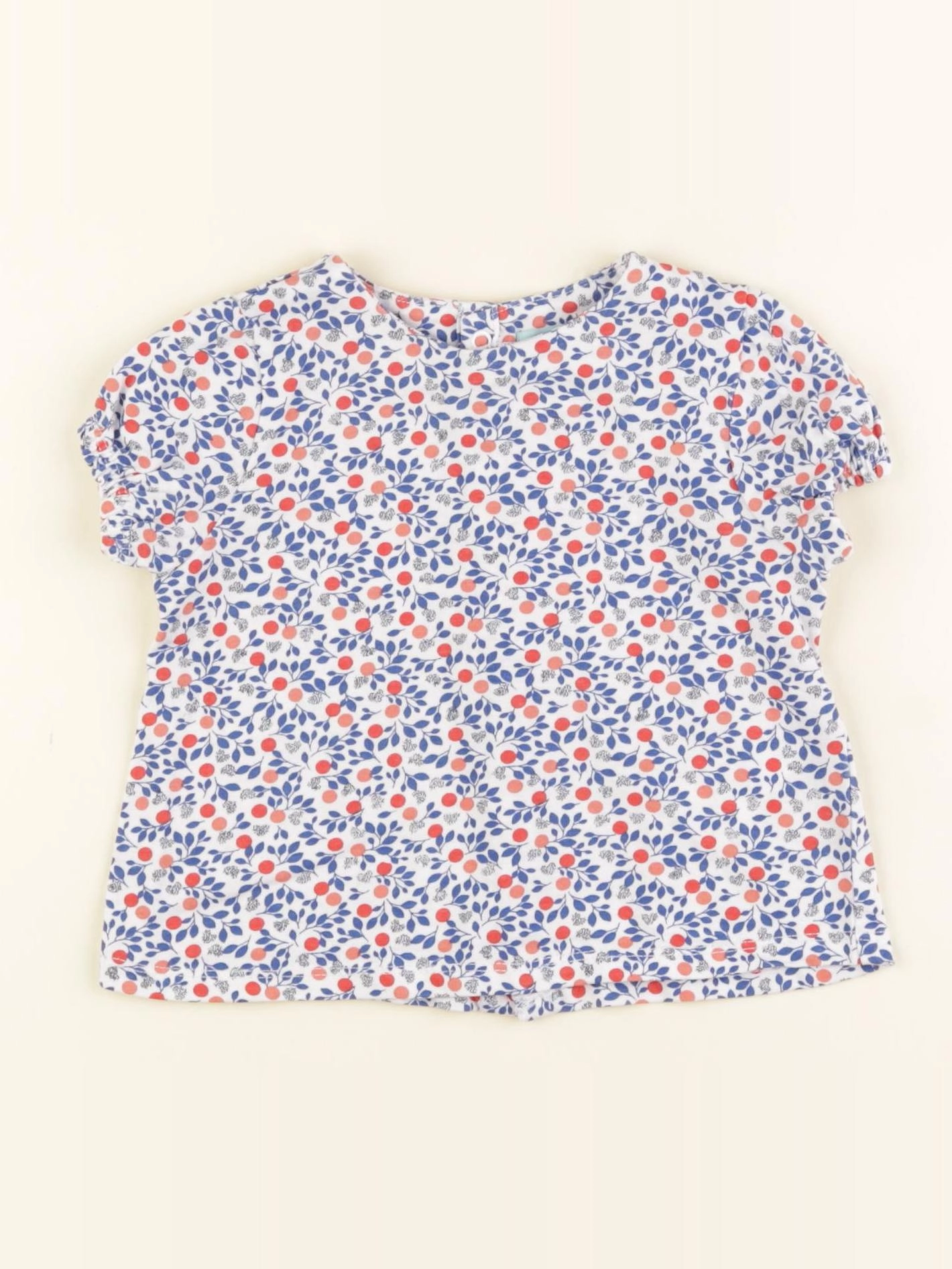 Obaïbi - tee-shirt multicolore - 9 mois