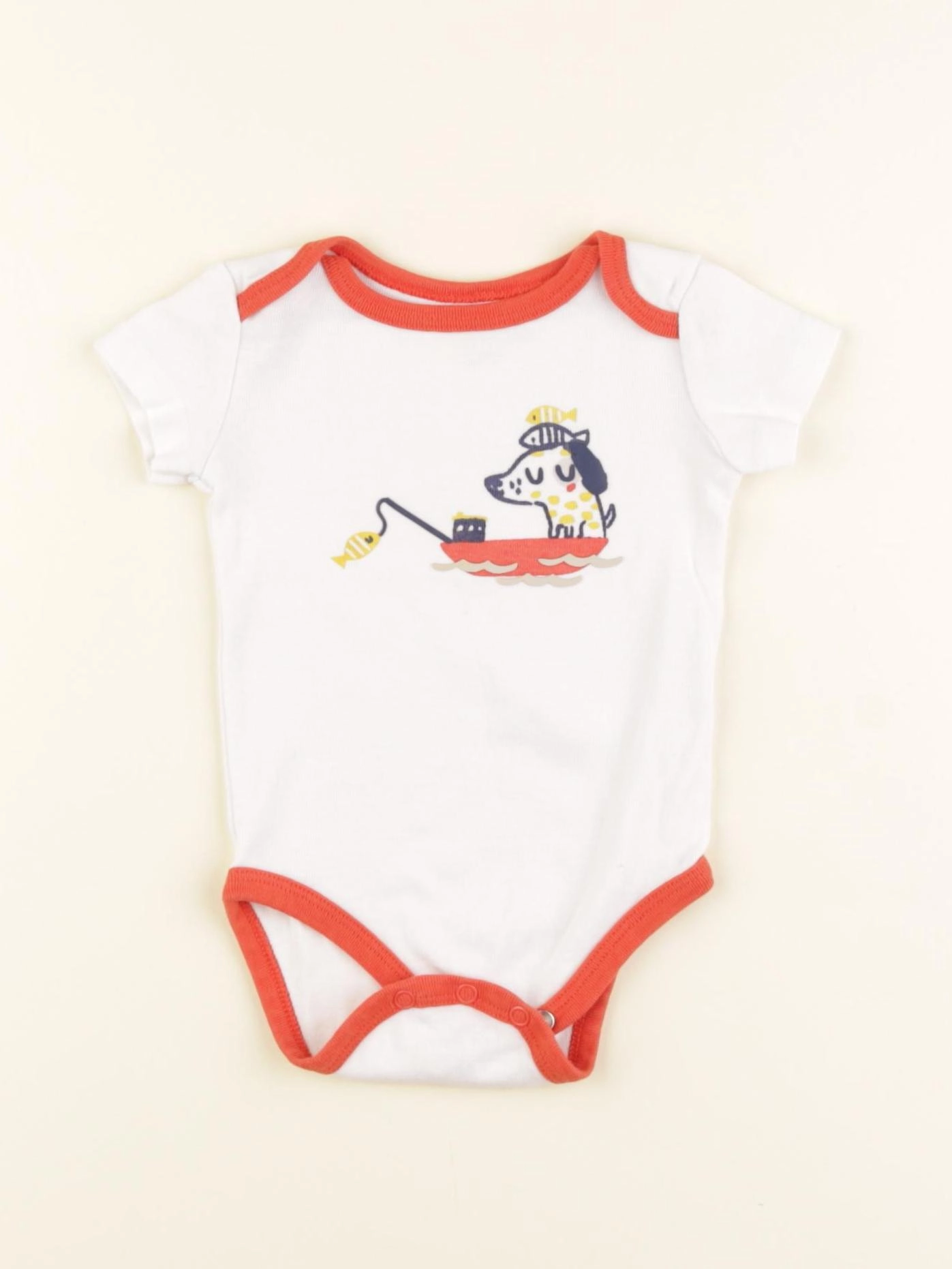 DPAM - body blanc - 3 mois