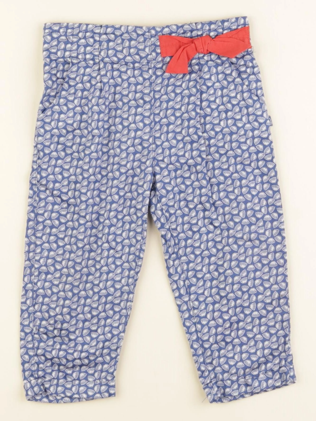 Obaïbi - pantalon bleu - 18 mois