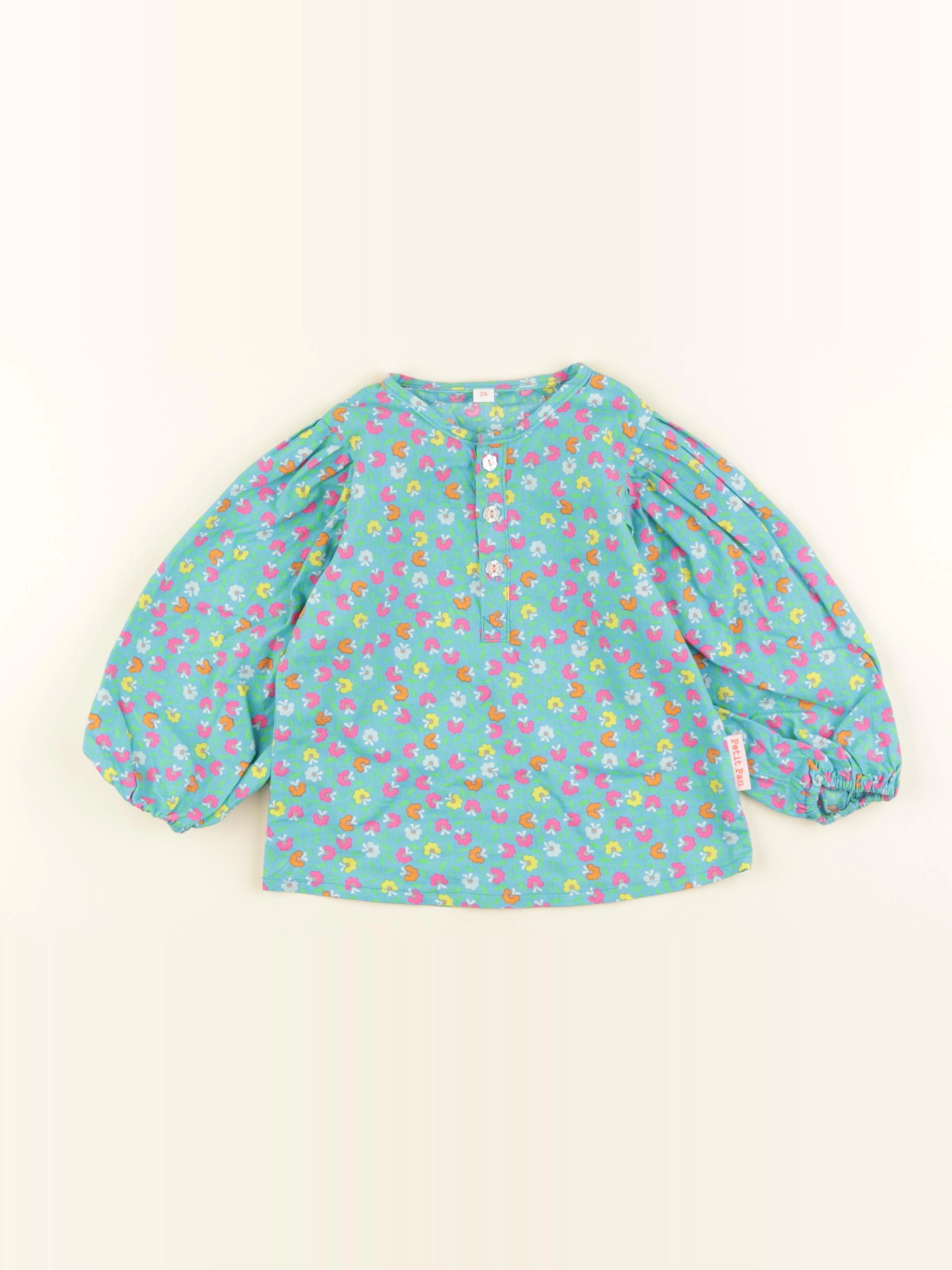 Petit Pan - blouse multicolore - 2 ans