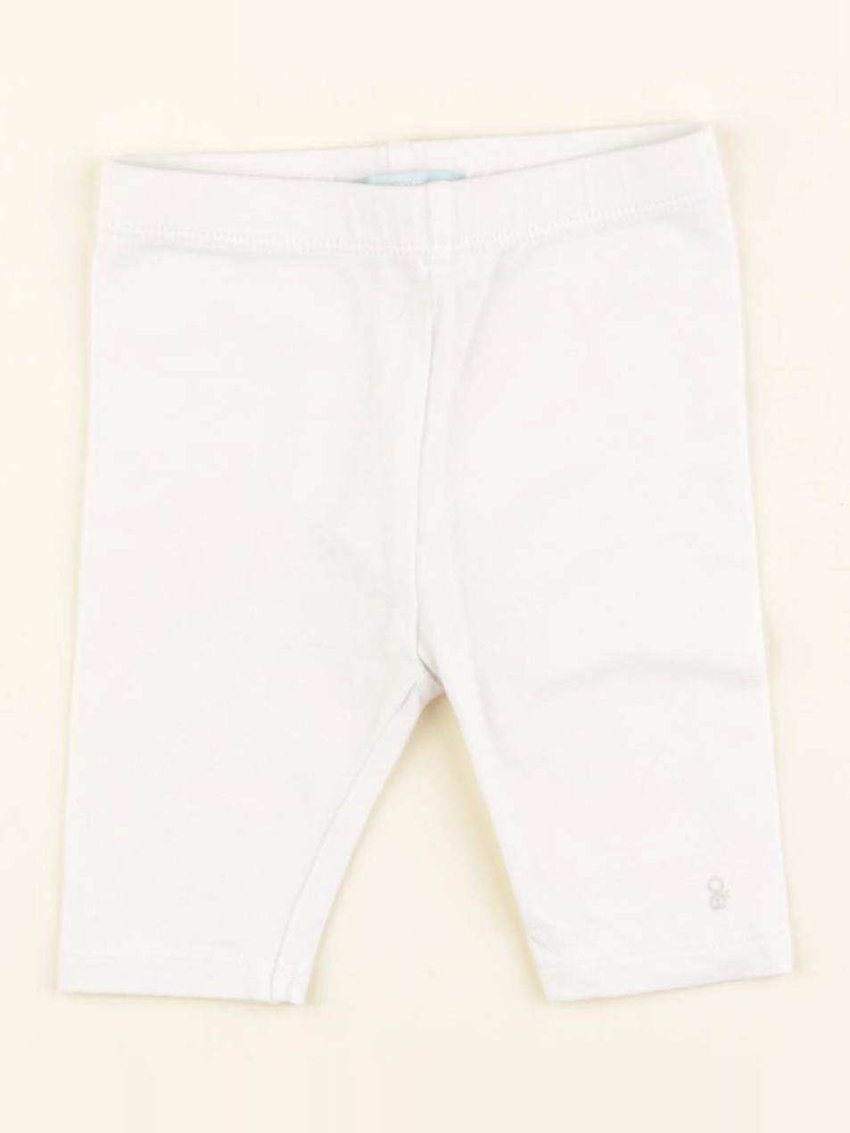 Obaïbi - legging blanc - 6 mois