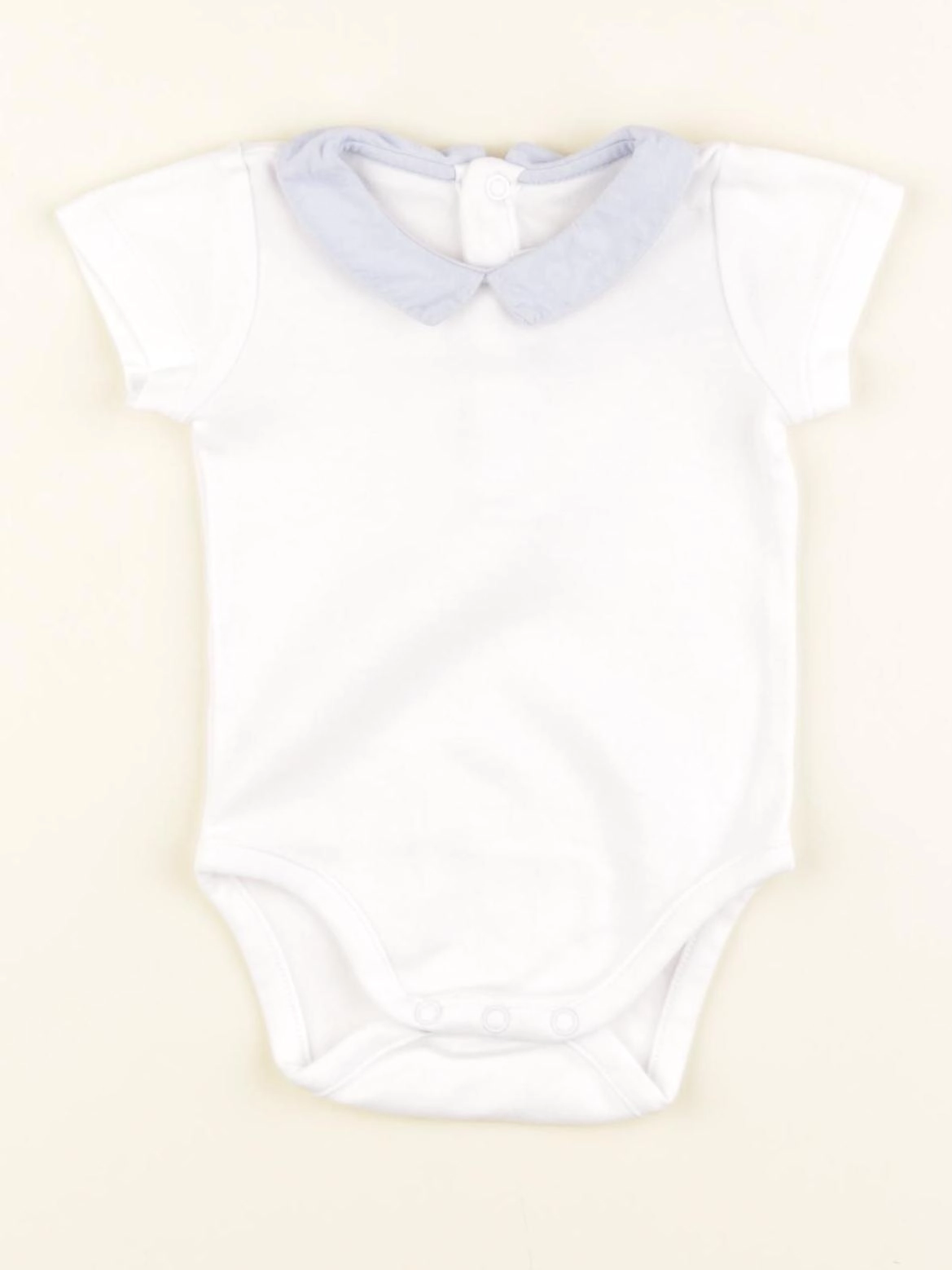 Jacadi - body à col blanc - 3 mois