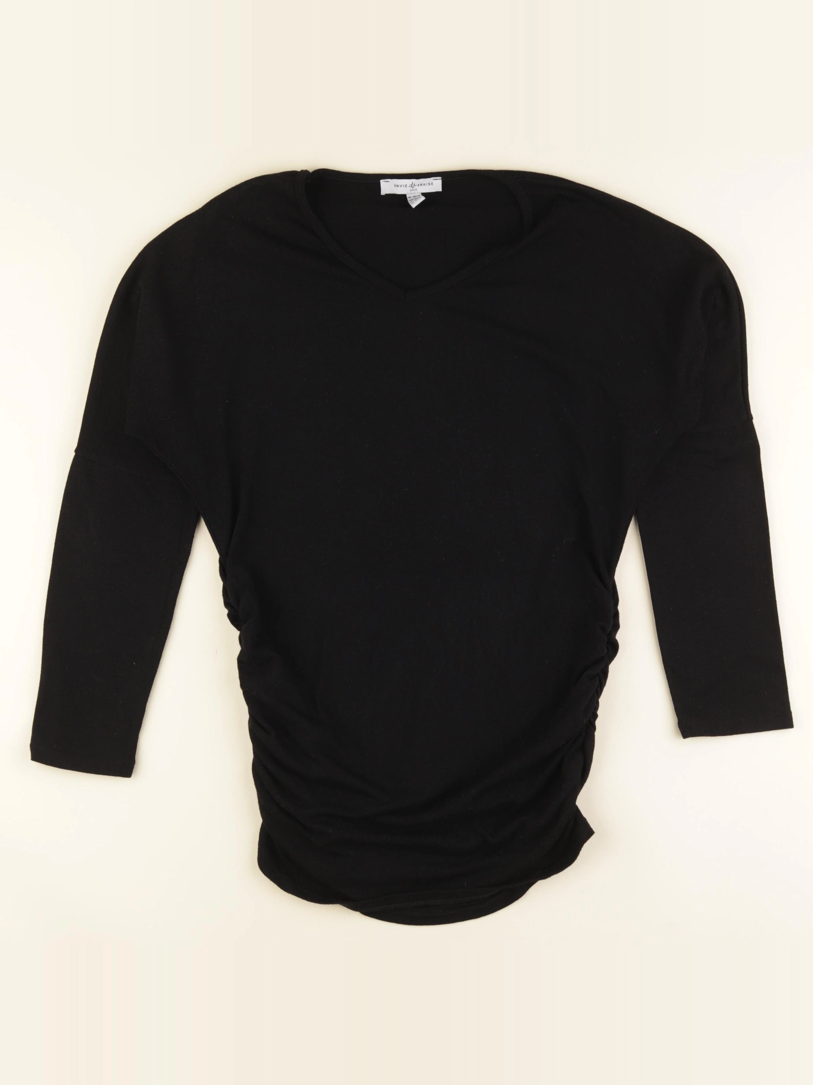 Envie de fraise - pull grossesse noir - 36 à 38