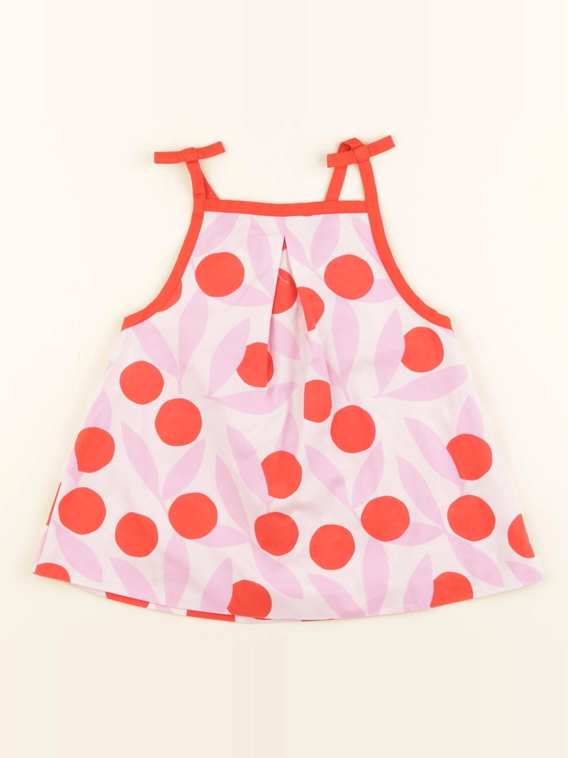 Jacadi - blouse rose, rouge - 5 ans