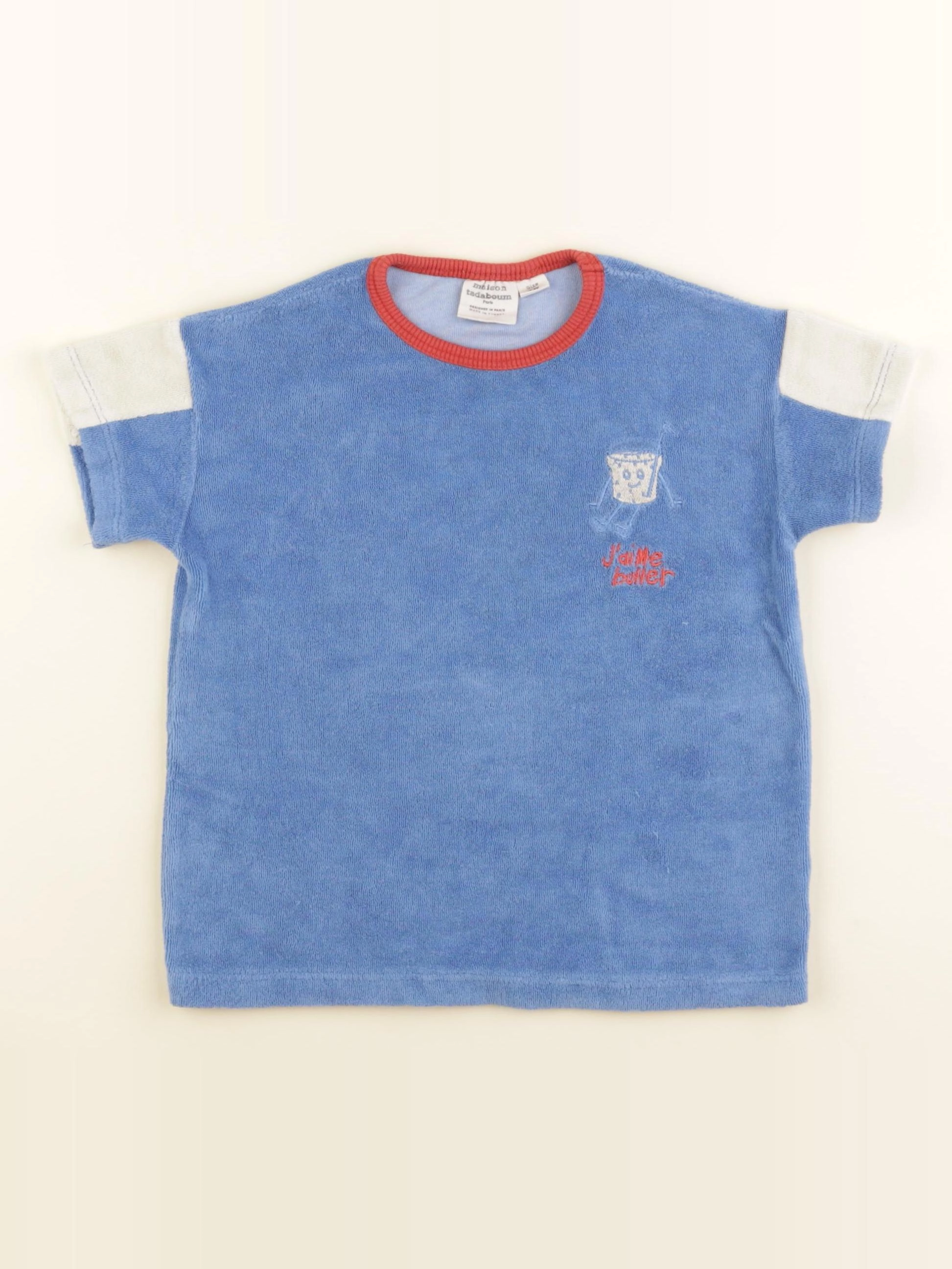 Maison Tadaboum - tee-shirt bleu - 2/3 ans