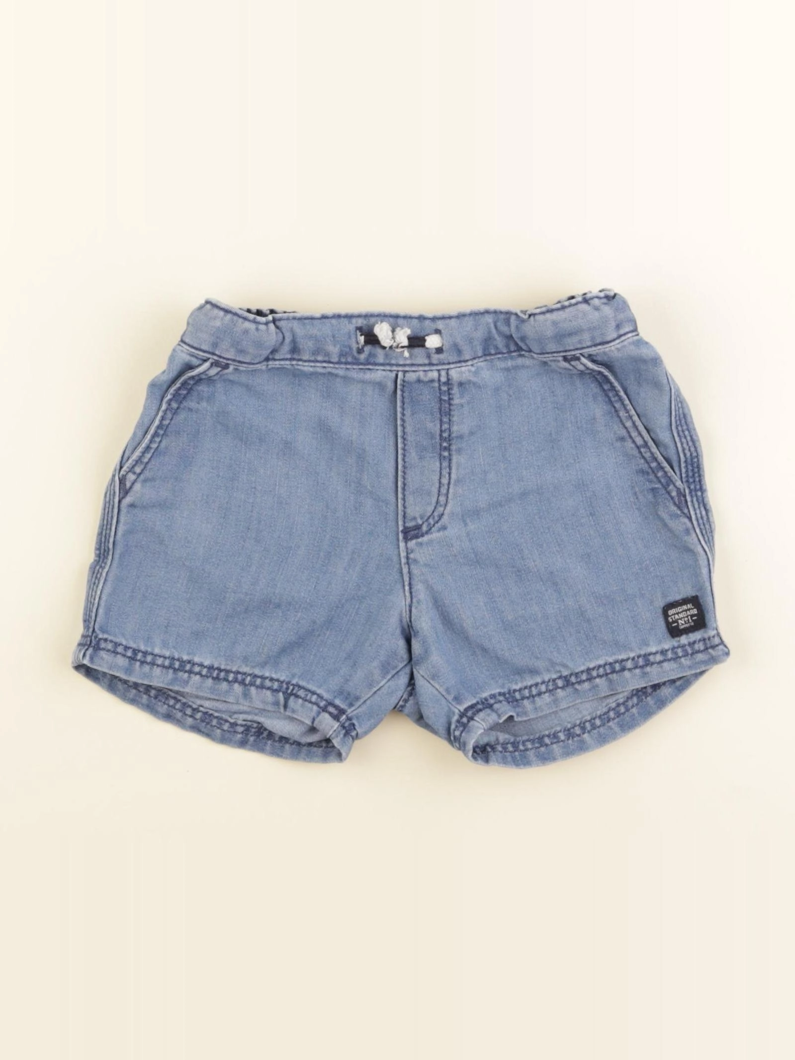 H&M - short bleu - 18 mois à 2 ans