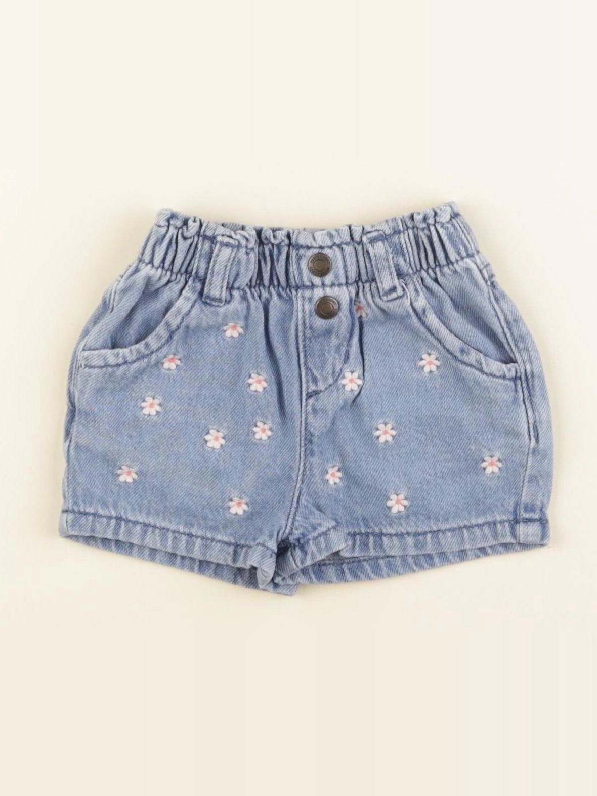 Vertbaudet - short bleu - 3 mois