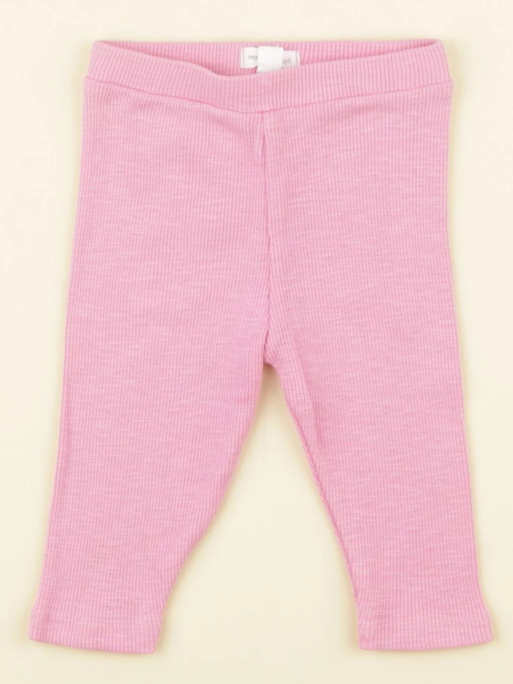 Vertbaudet - legging rose - 6 mois