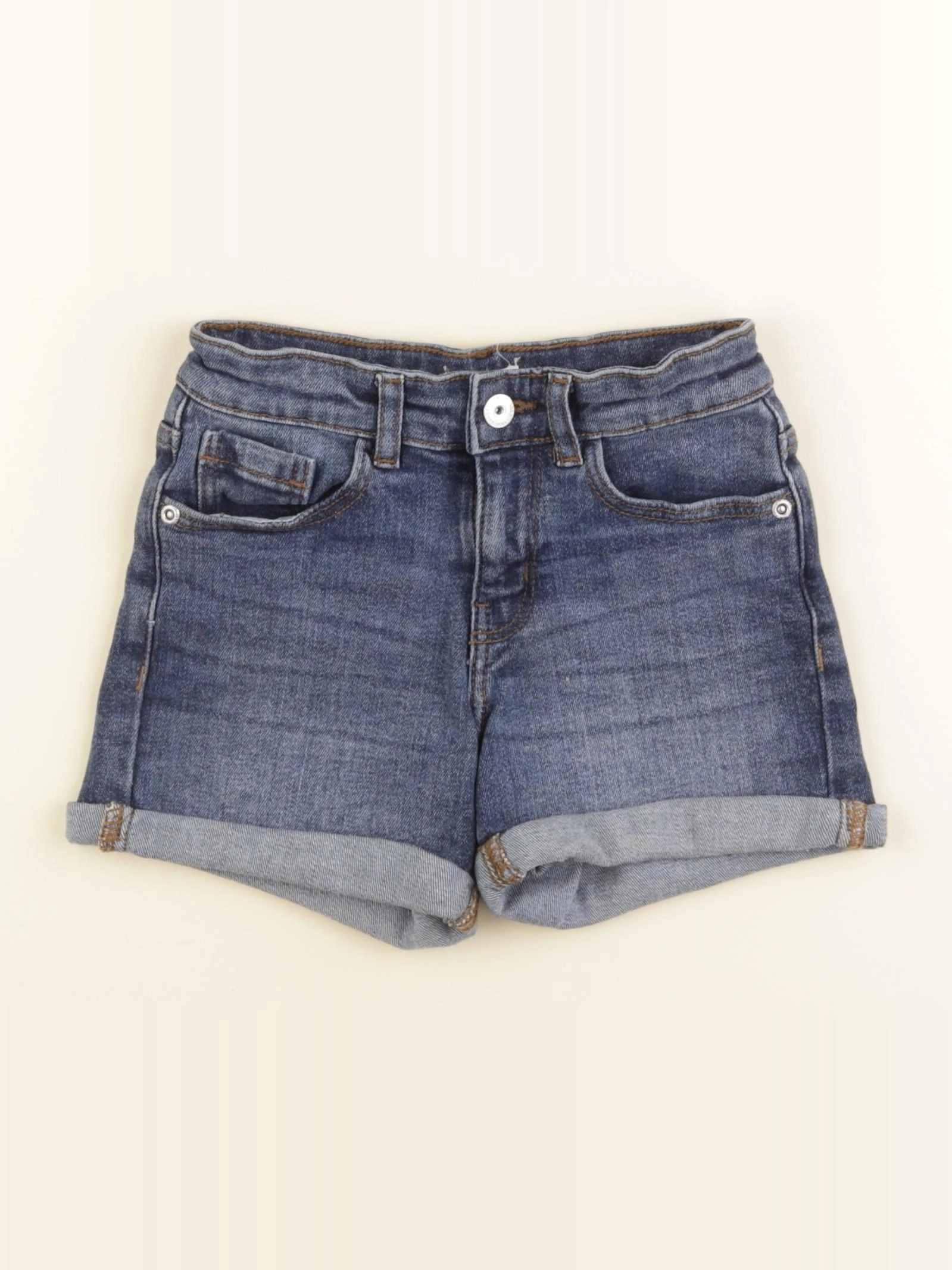 Vertbaudet - short bleu - 6 ans