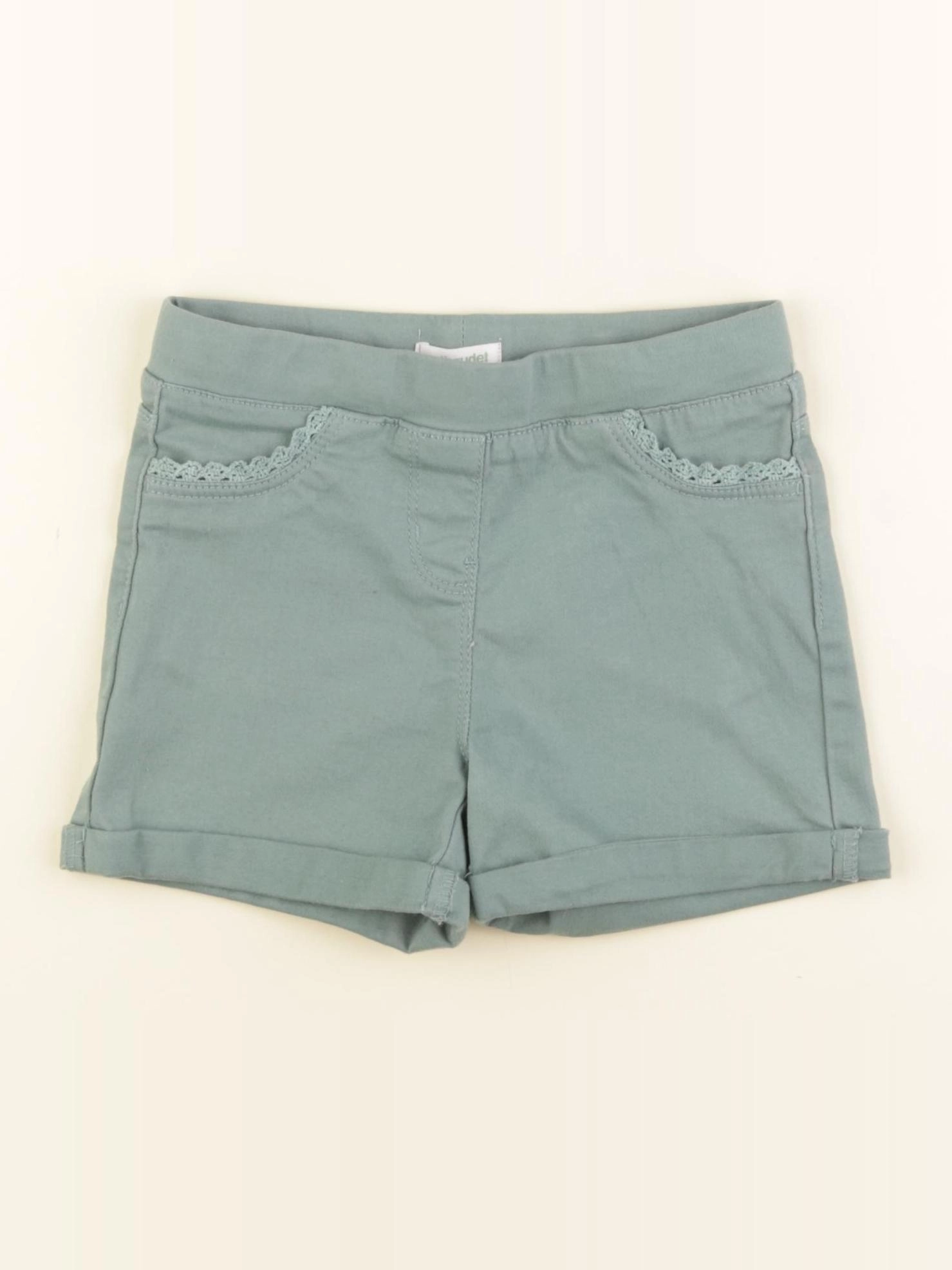 Vertbaudet - short vert - 6 ans