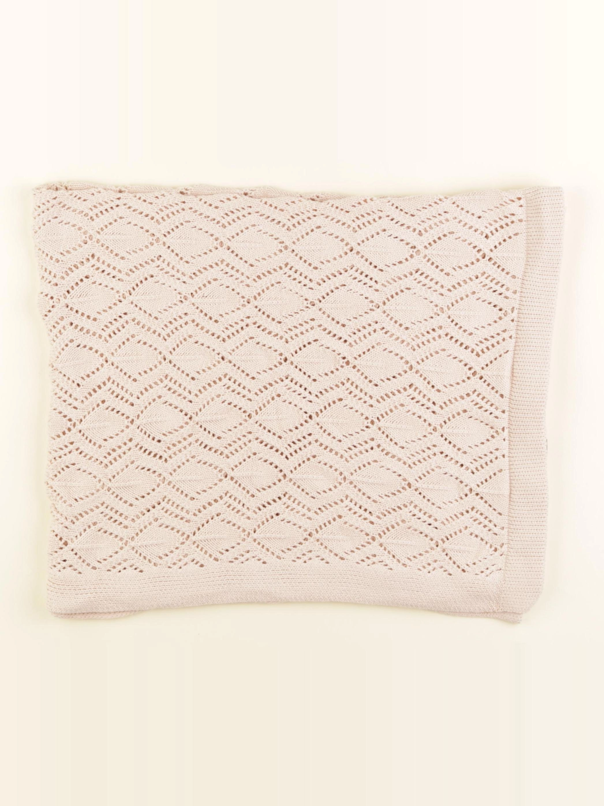 Vertbaudet - couverture beige - 92x76cm