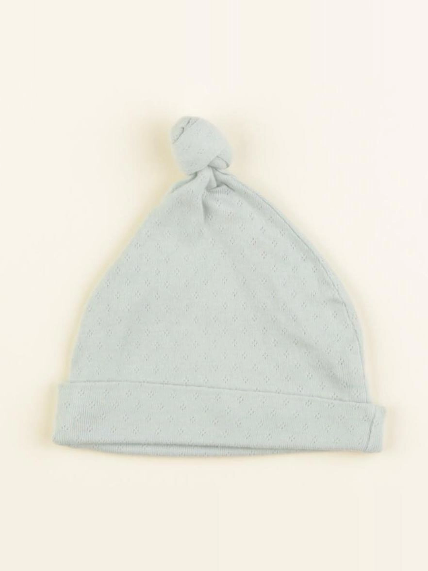 Vertbaudet - bonnet vert - 12/18 mois