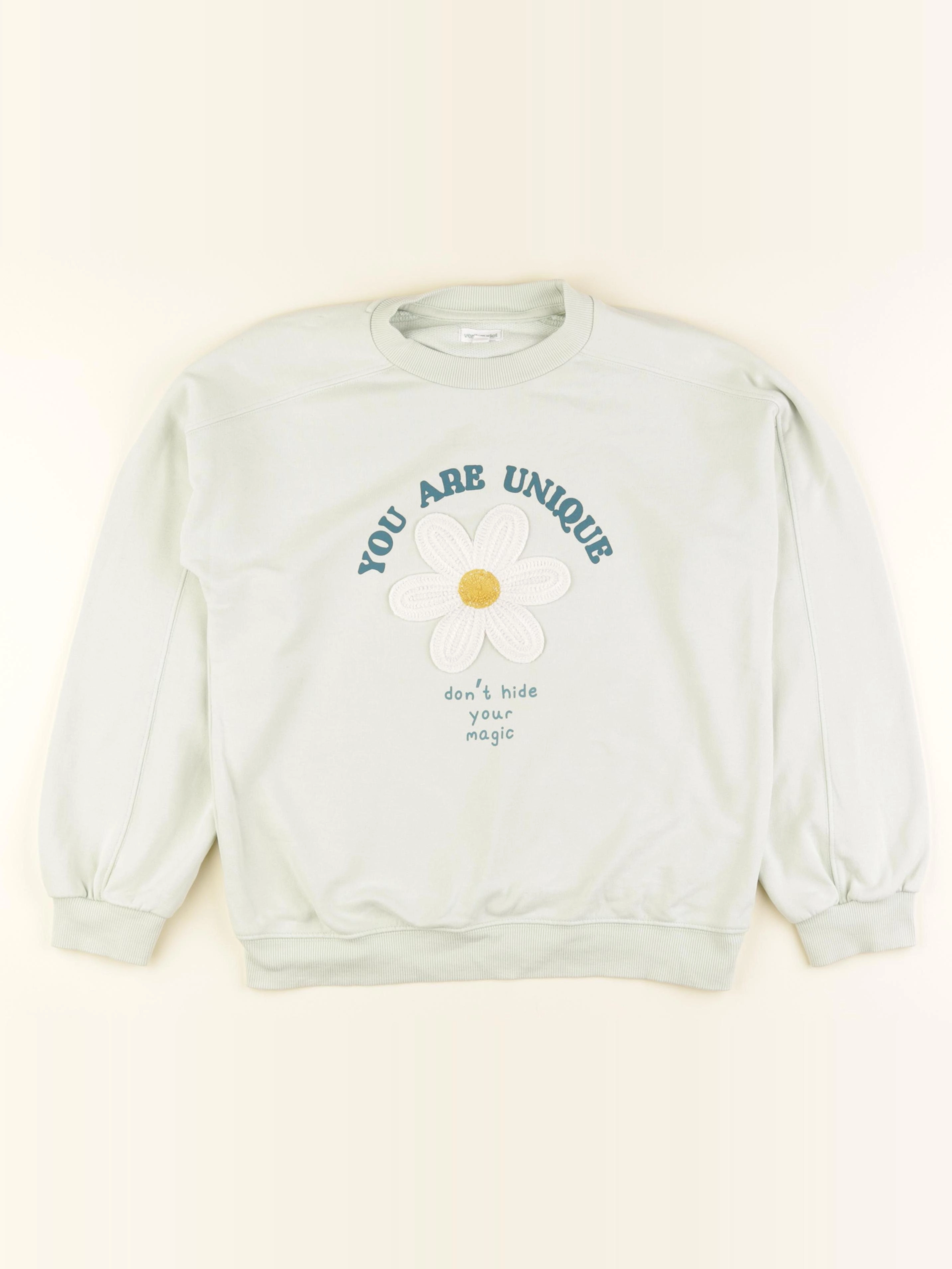 Vertbaudet - sweat vert - 12 ans