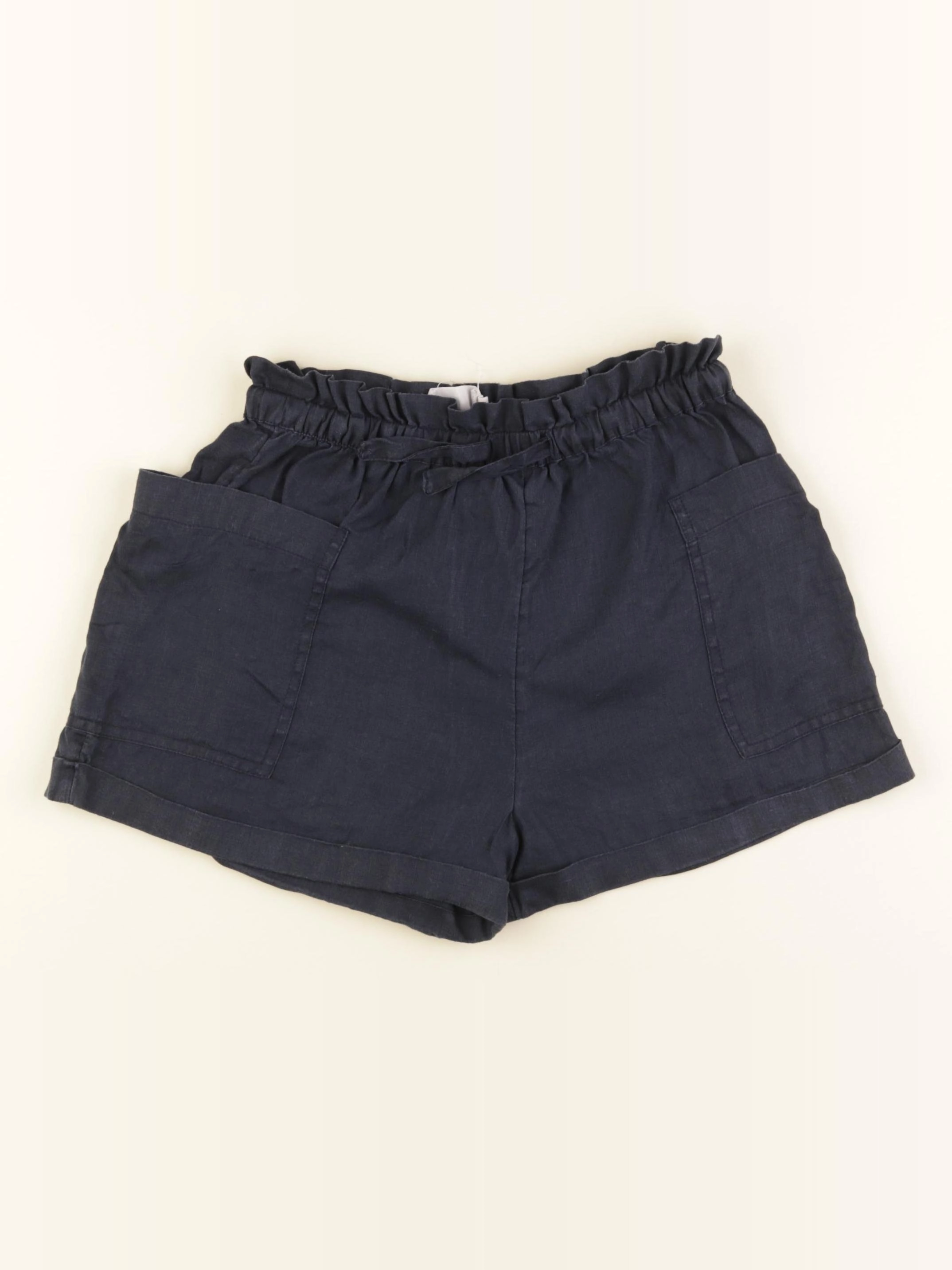 Monoprix - short bleu - 12 ans