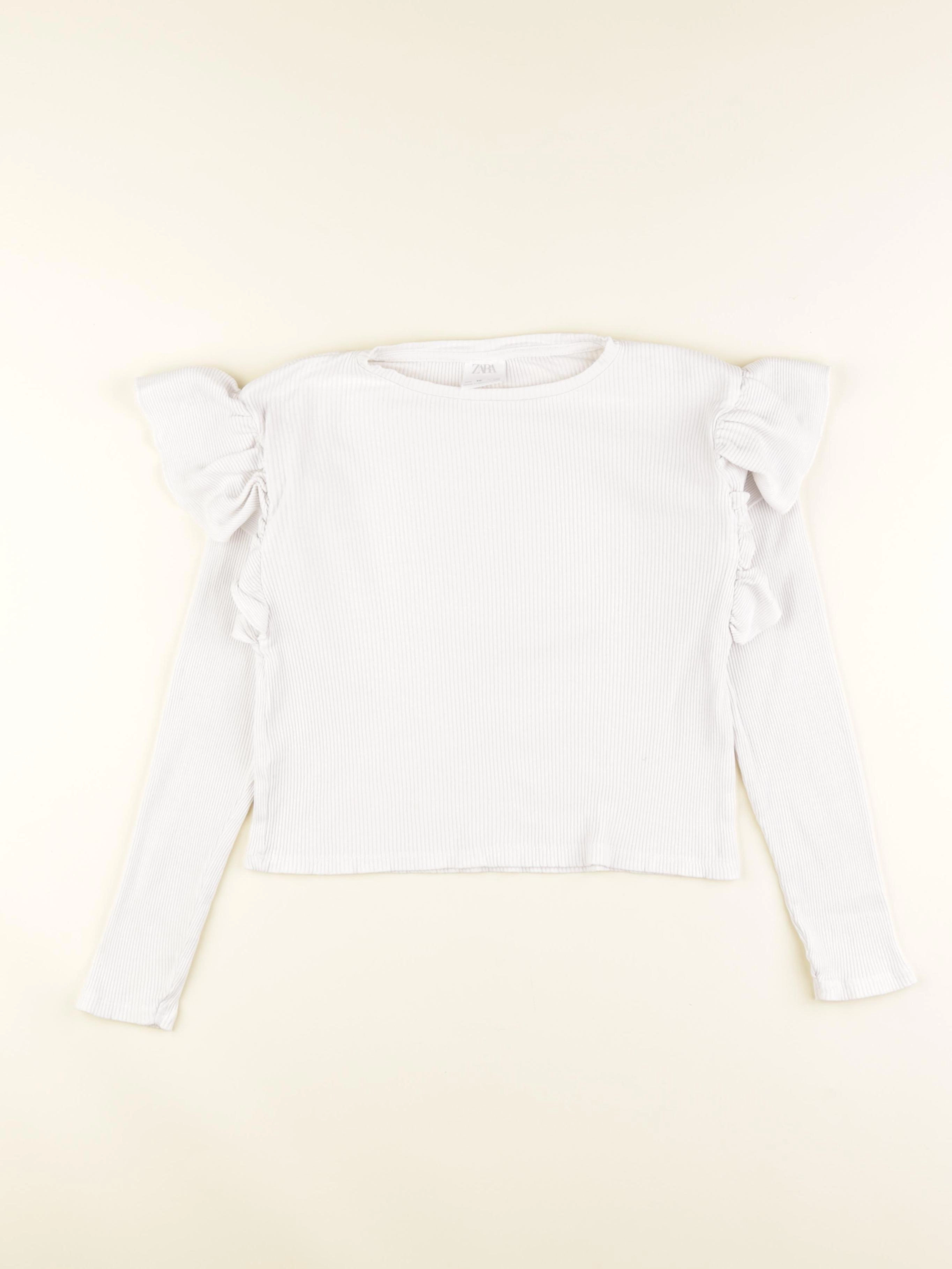 Zara - tee-shirt blanc - 10 ans