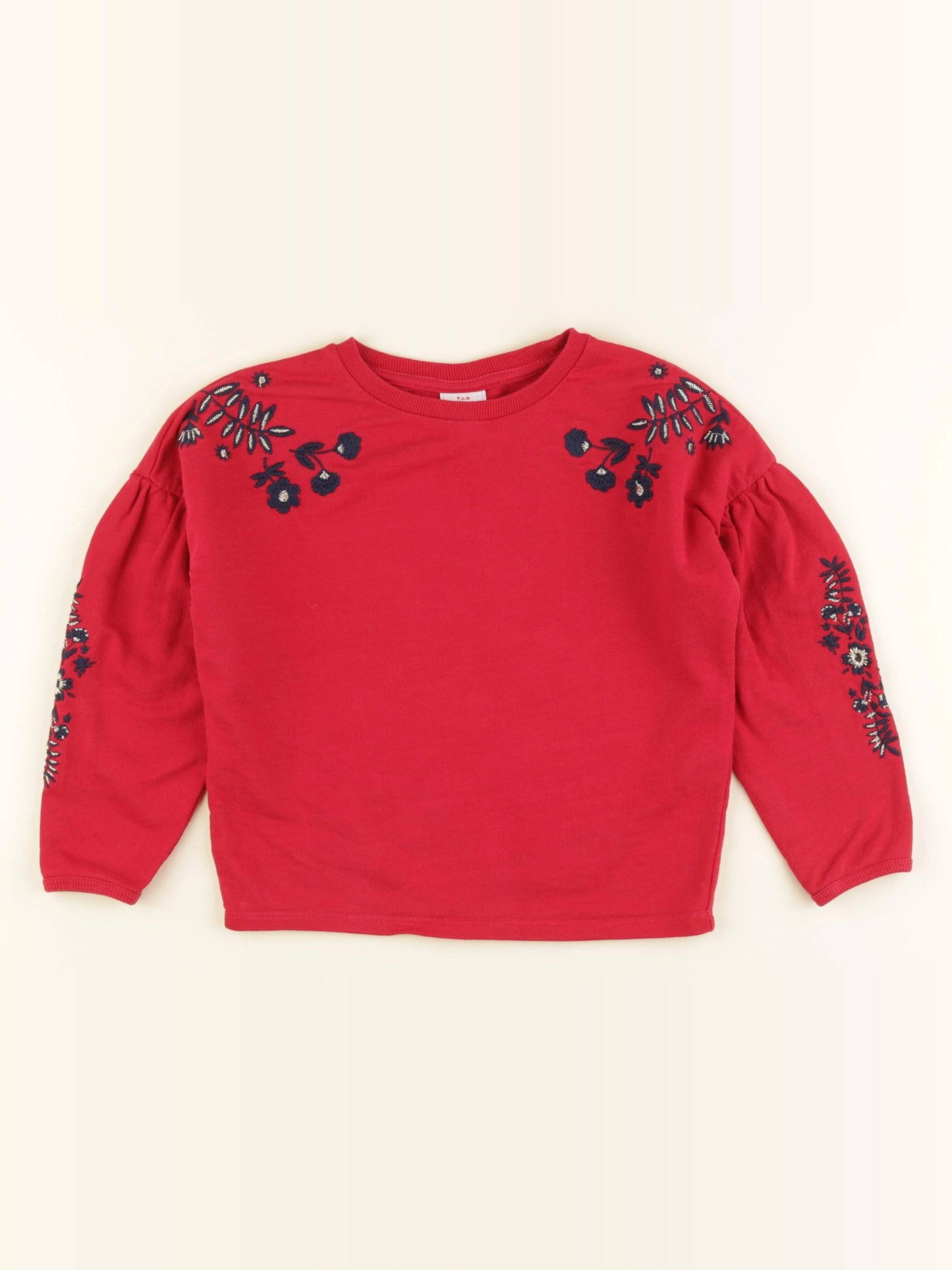 Tape à l'oeil - sweat rouge - 4 ans