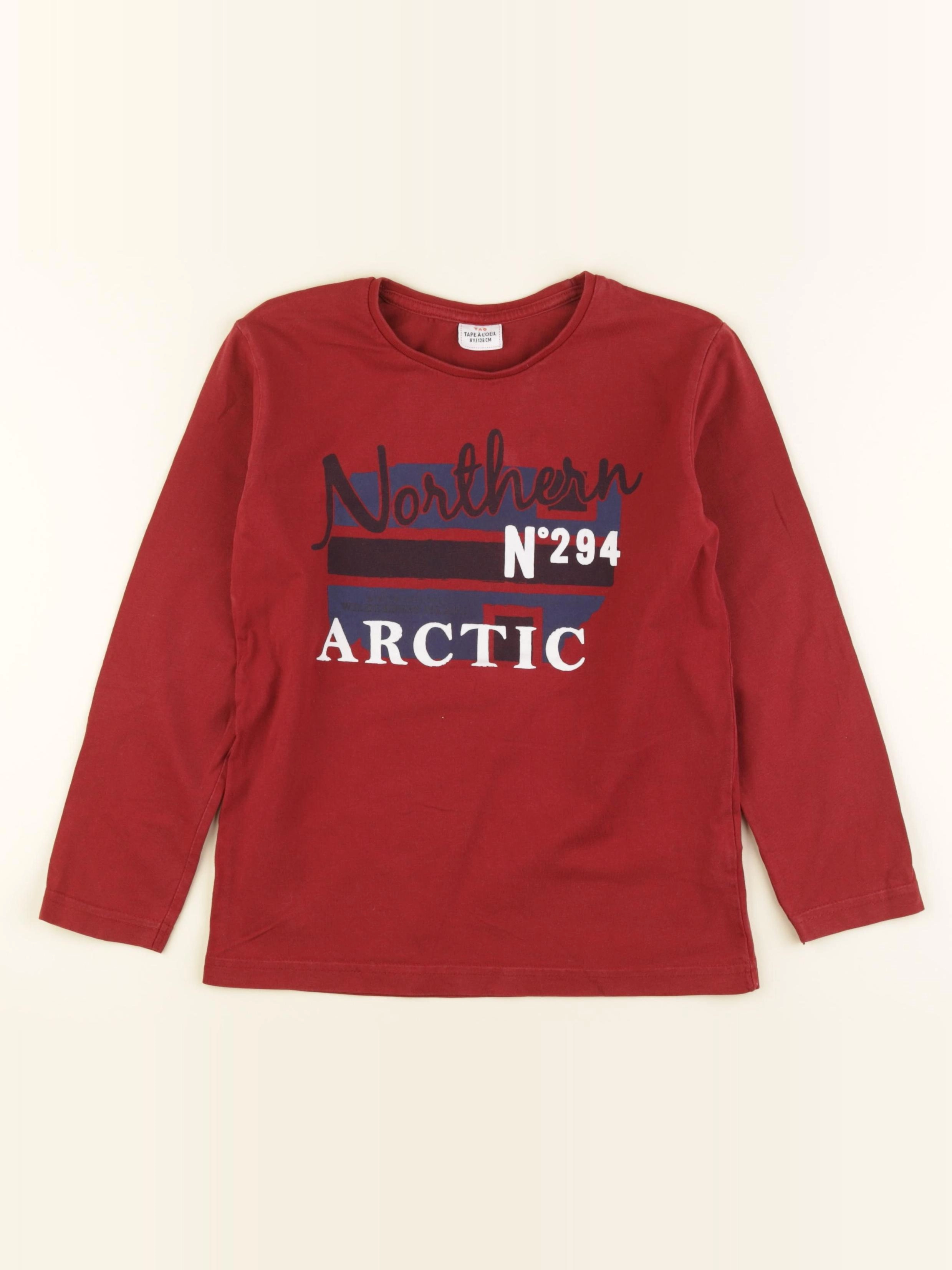 Tape à l'oeil - tee-shirt rouge - 8 ans