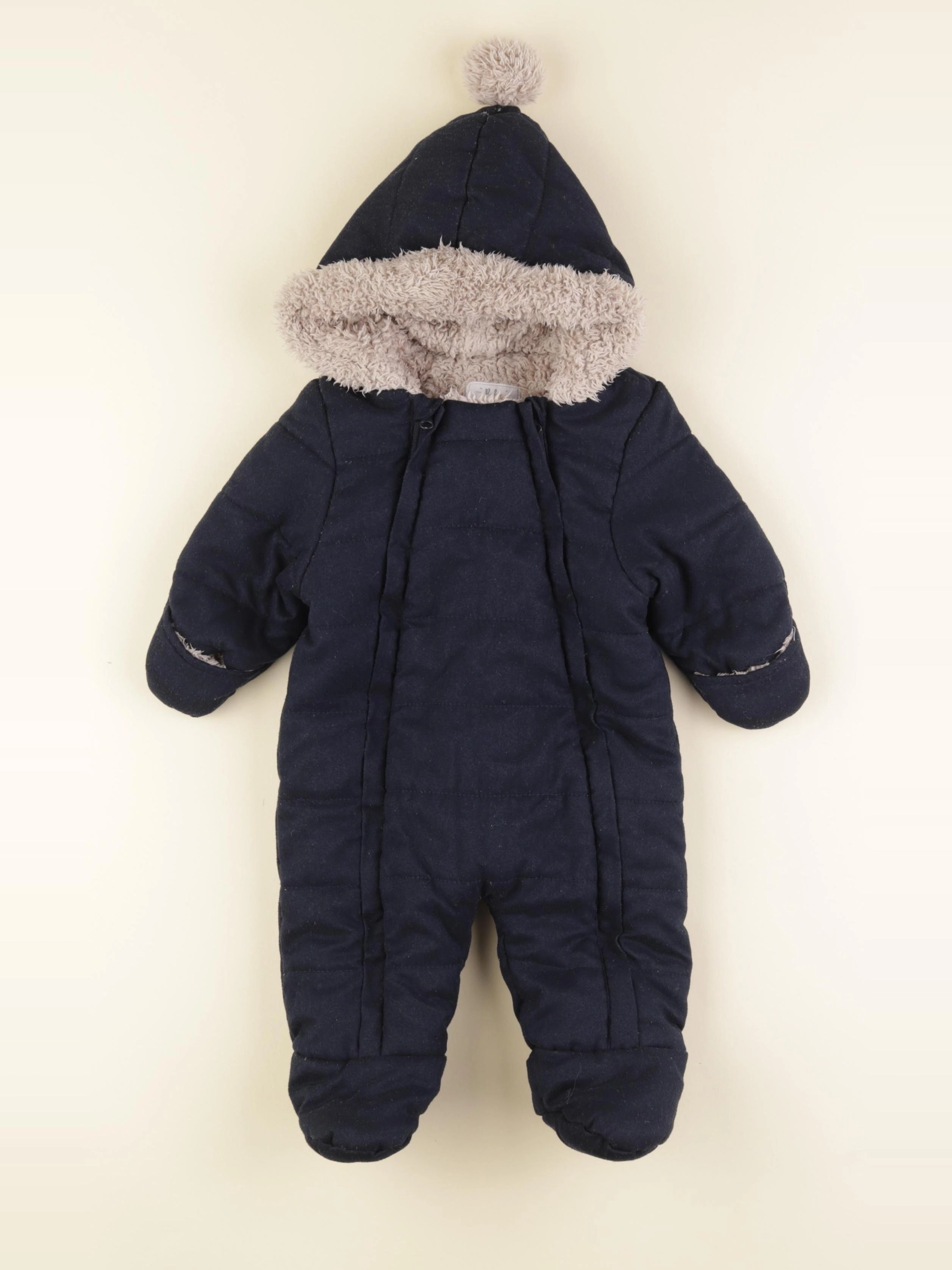 Vertbaudet - combi-pilote bleu - 3 mois