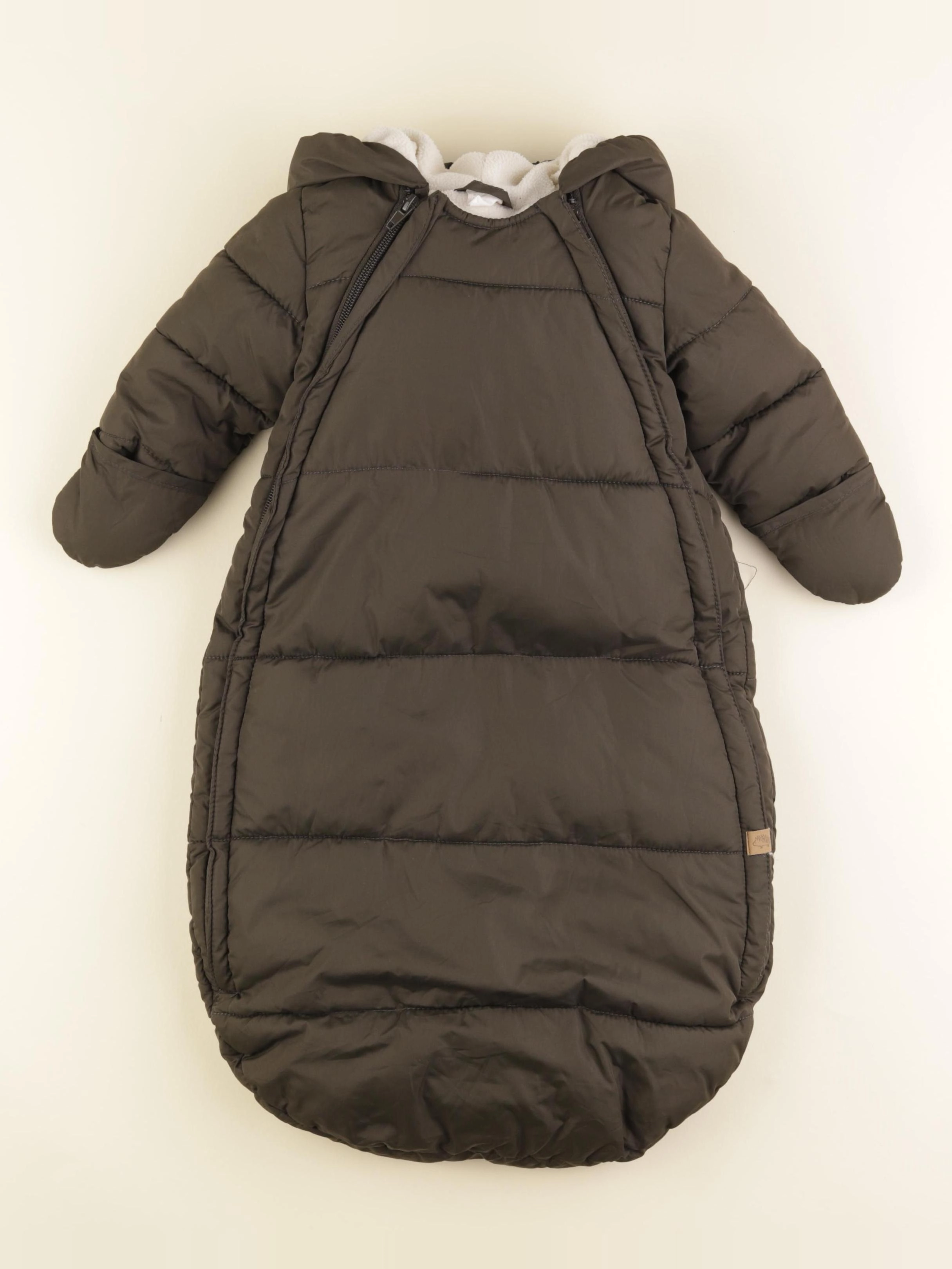 H&M - combi-pilote vert - 3/4 mois