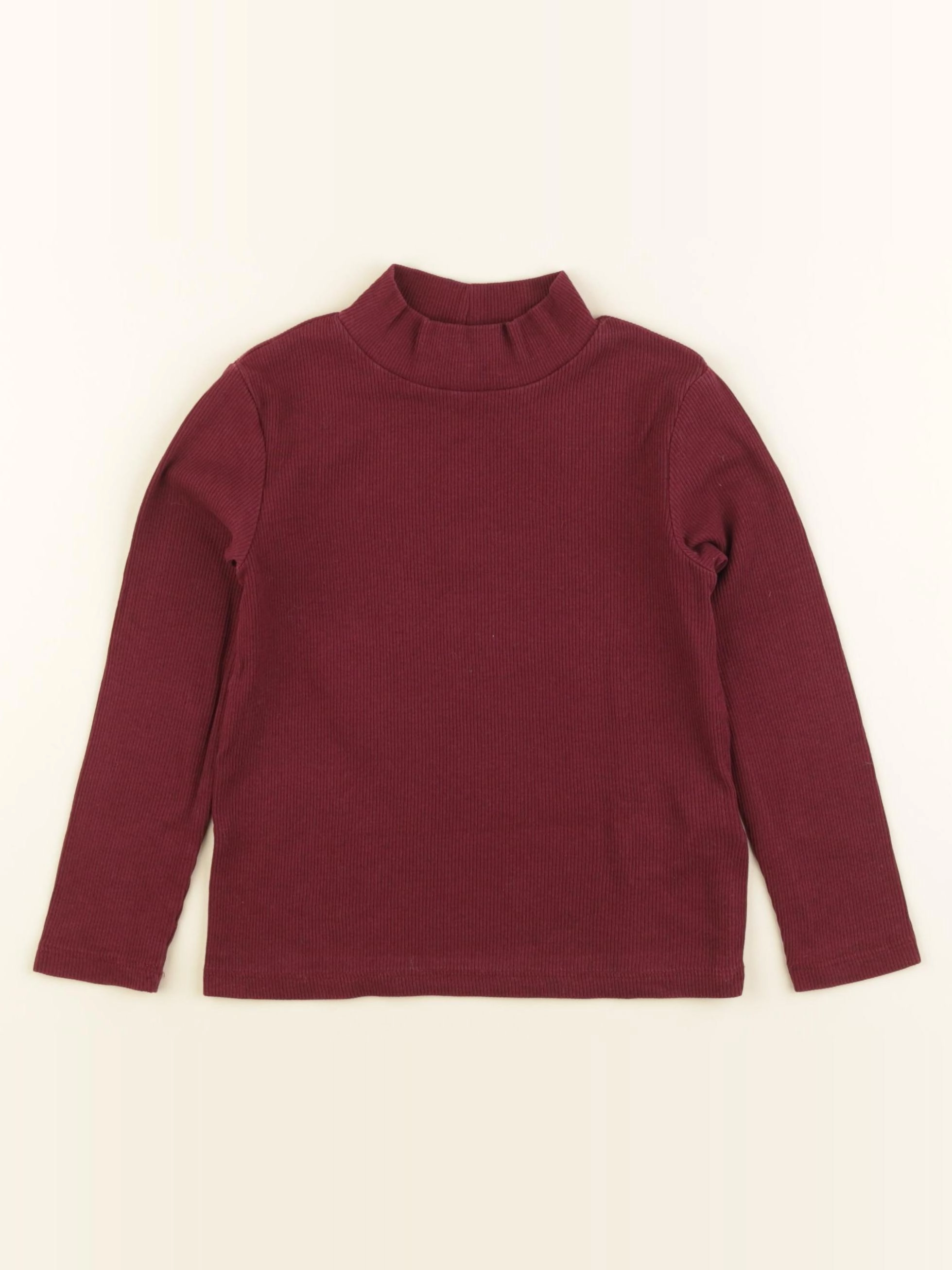 H&M - sous-pull rouge - 2/4 ans