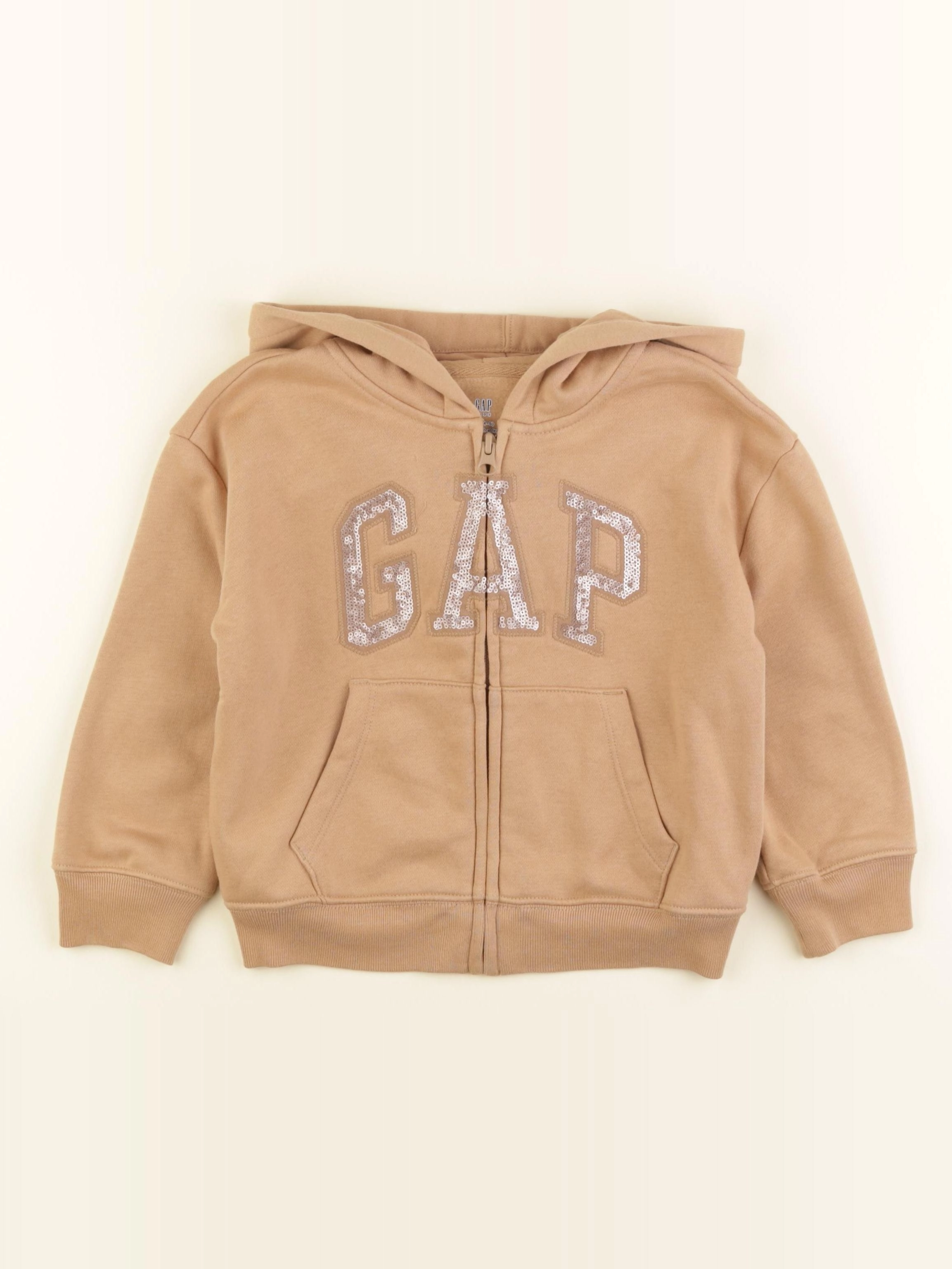 GAP - sweat marron - 4/5 ans