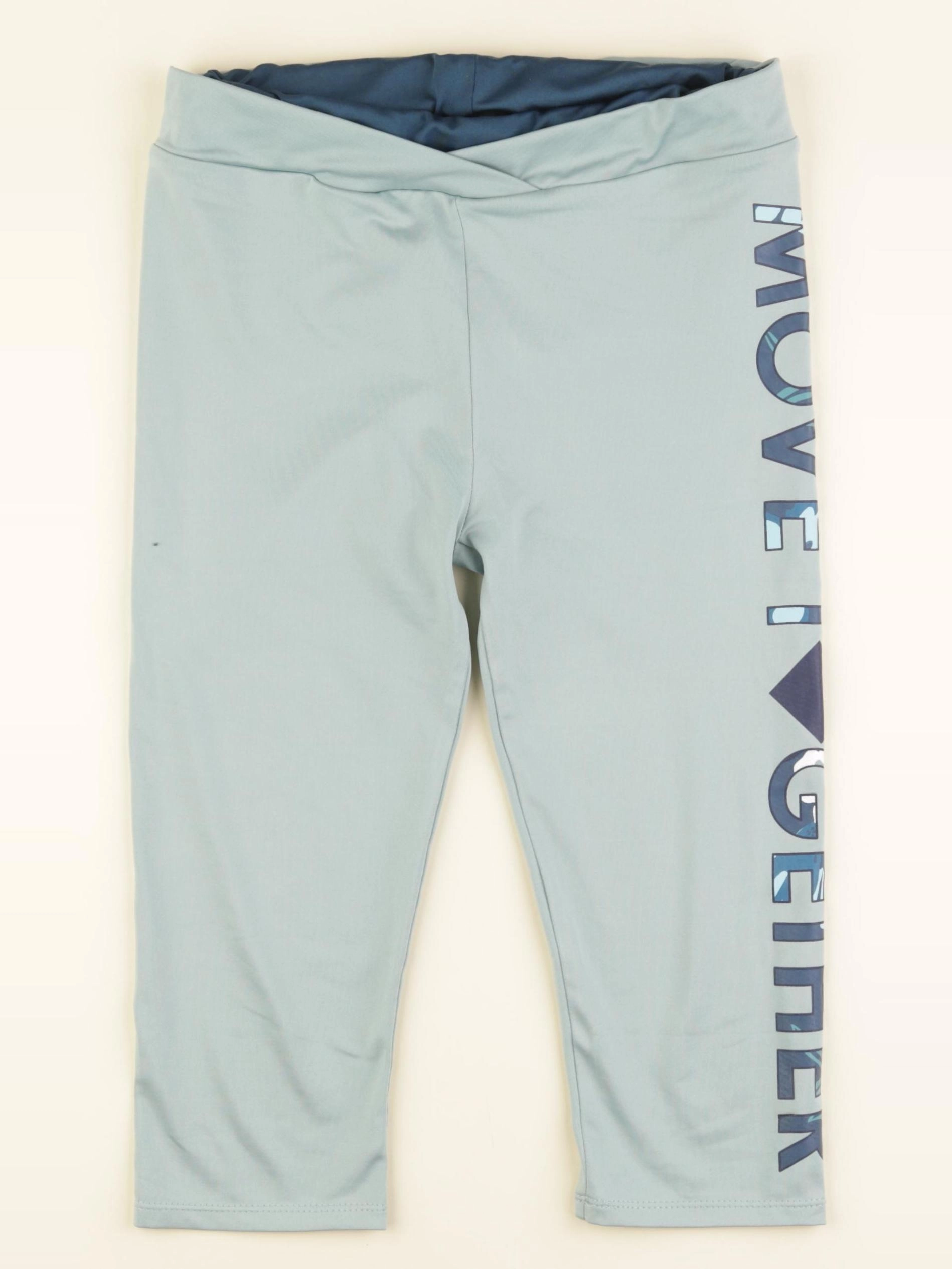 Vertbaudet - legging court vert - 10 ans