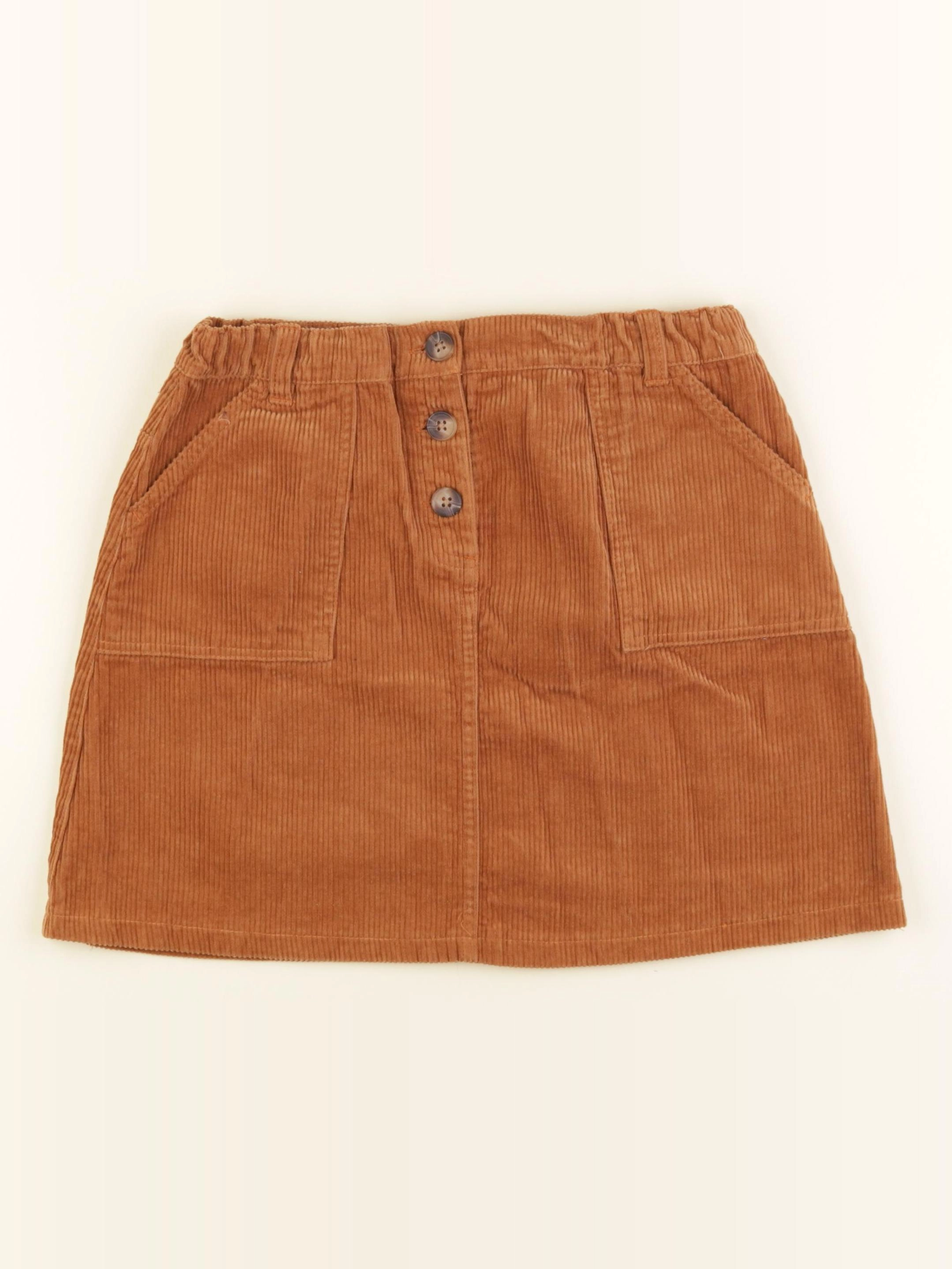 Vertbaudet - jupe marron - 12 ans