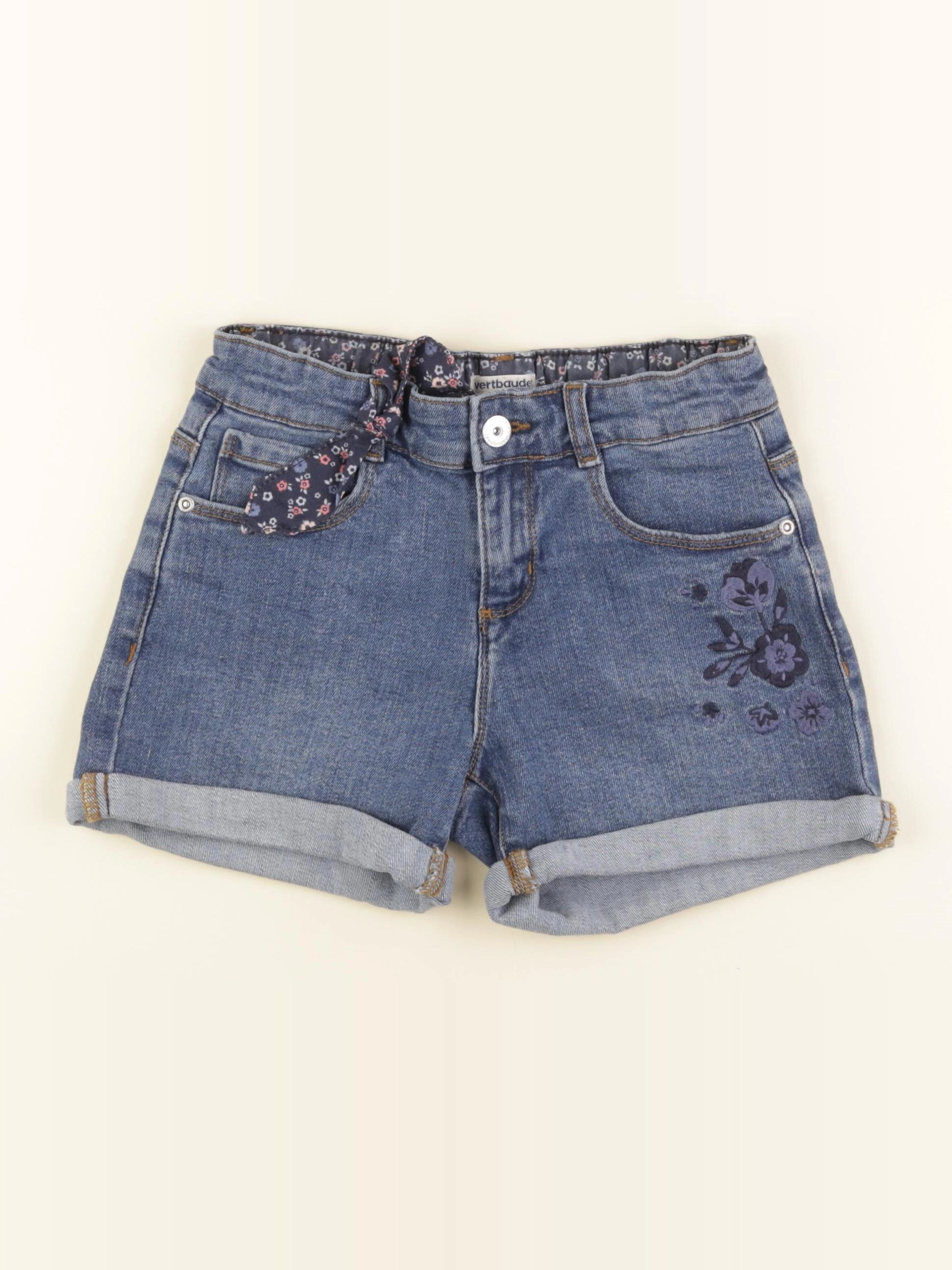 Vertbaudet - short bleu - 10 ans