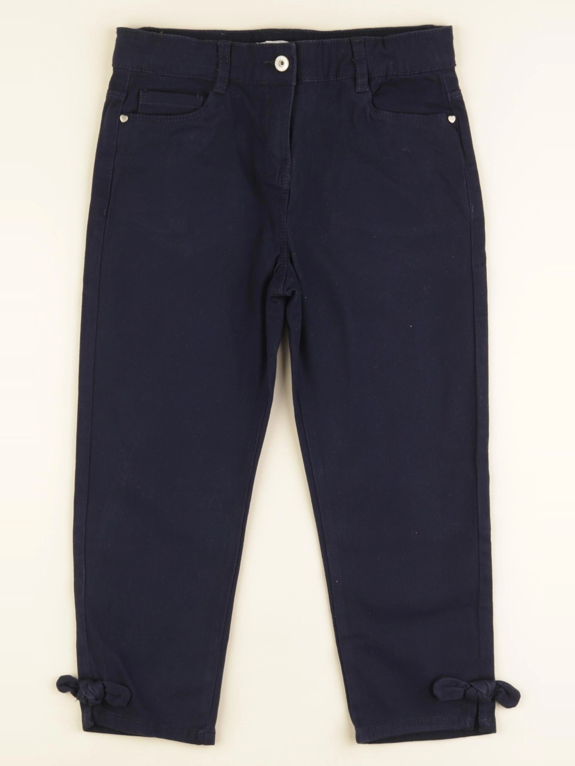 Vertbaudet - pantacourt bleu - 9 ans