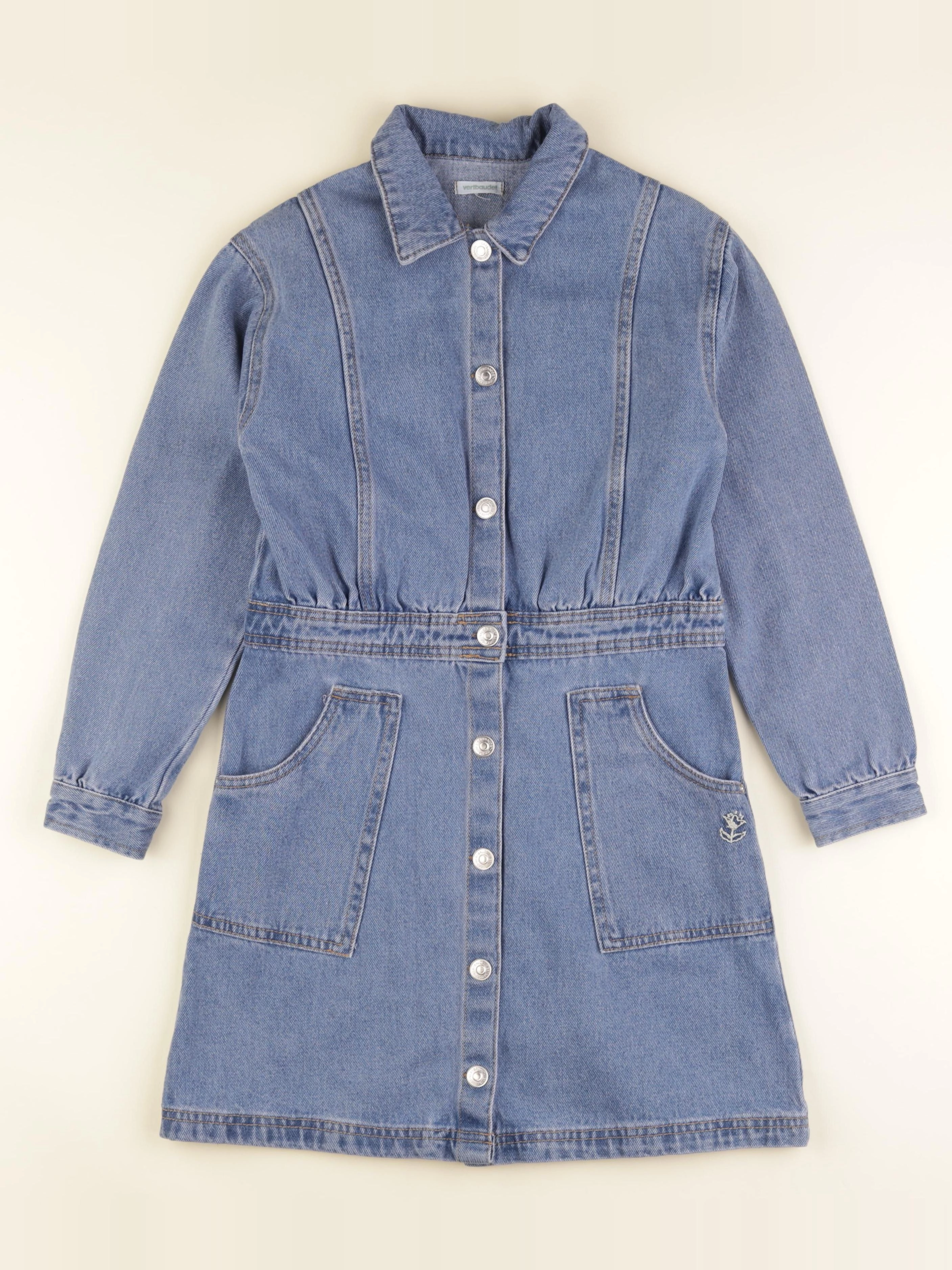 Vertbaudet - robe bleu - 12 ans