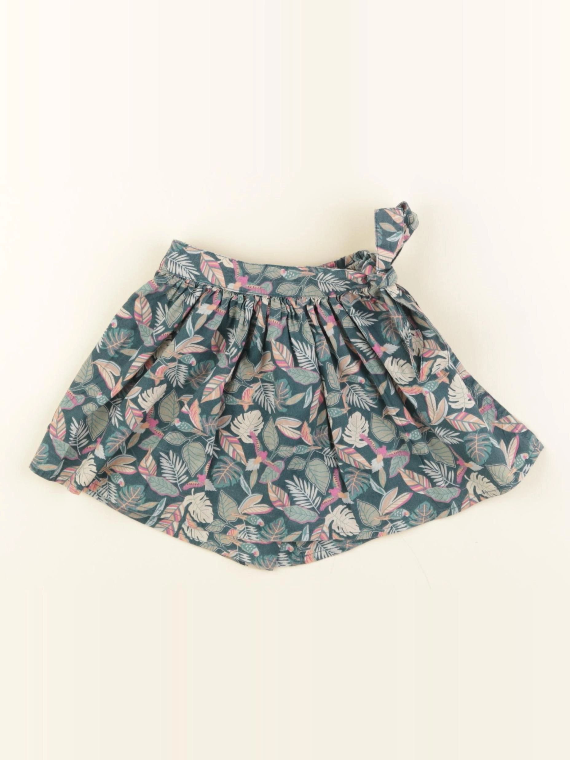 Vertbaudet - jupe vert - 2 ans