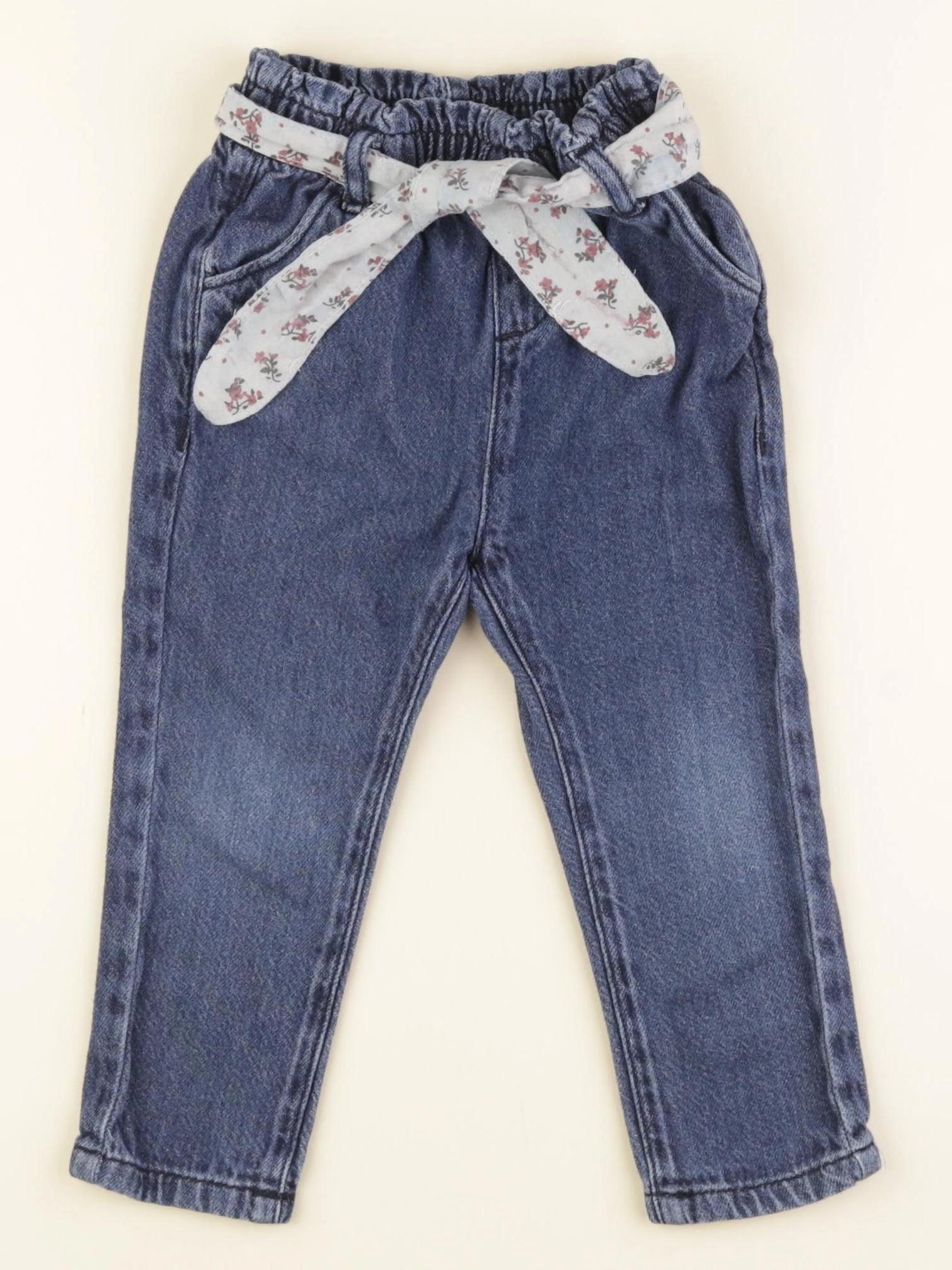 Vertbaudet - jean bleu - 18 mois