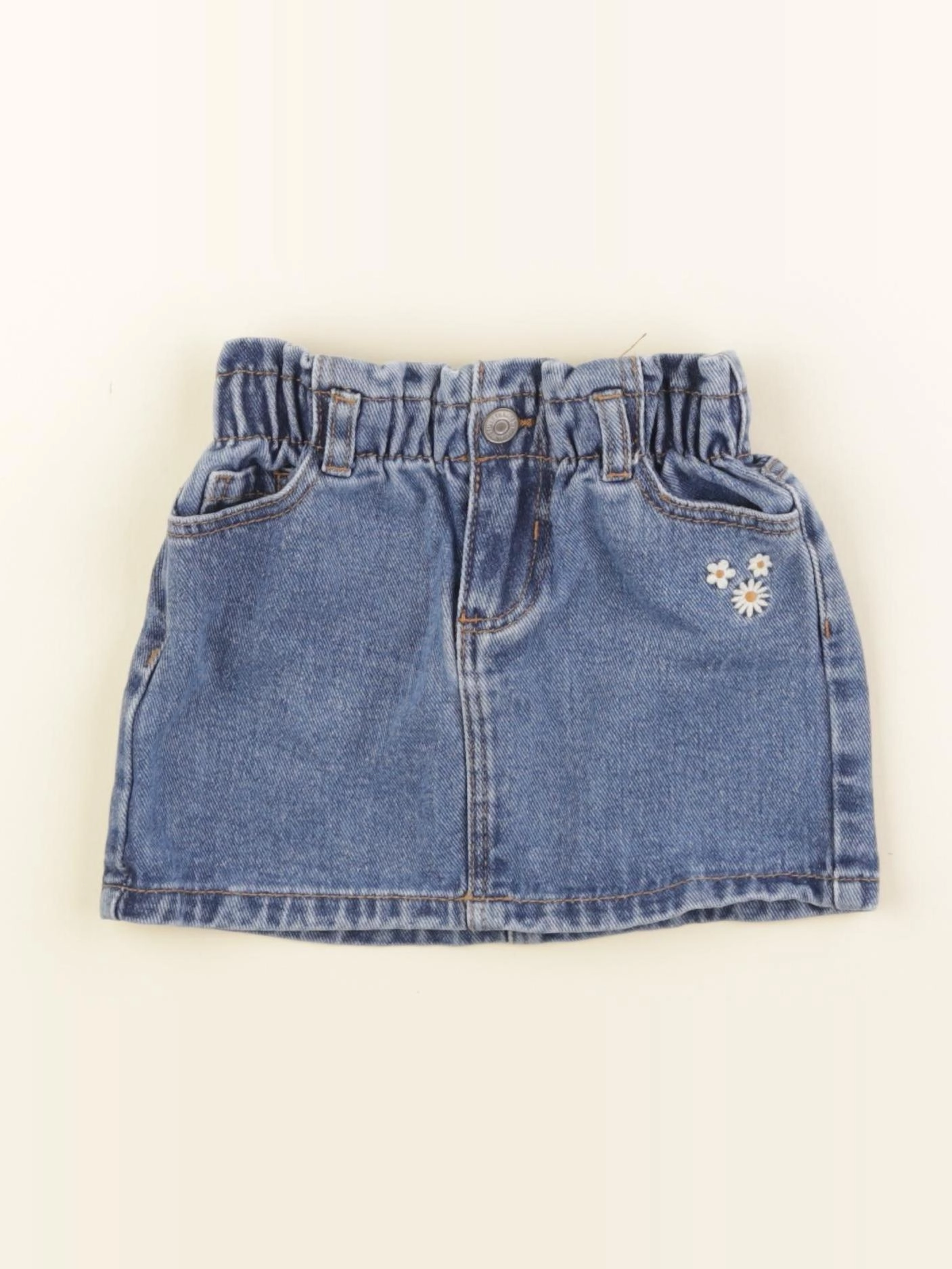 Vertbaudet - jupe bleu - 2 ans