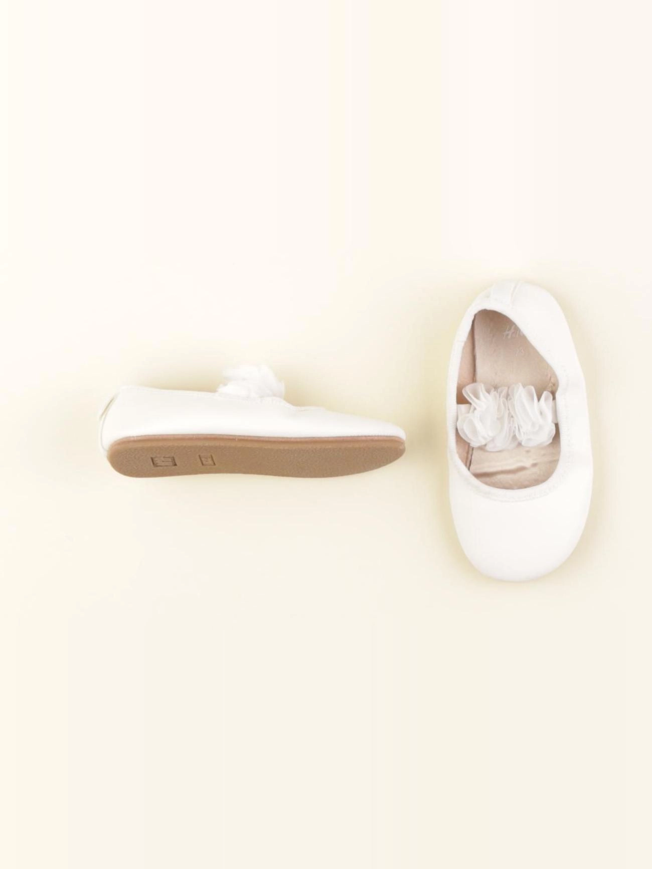 H&M - ballerines blanc - pointure 23